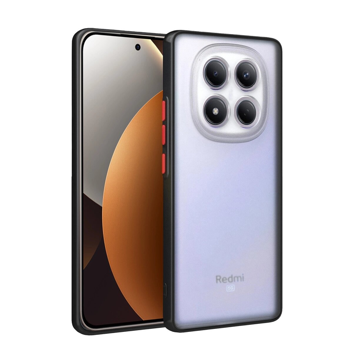 Xiaomi Redmi Note 15 Pro Plus 5g Montreal Silikon Kapak - Siyah Xiaomi Redmi Note 15 Pro Plus 5g Montreal Silikon Kapak - Siyah
