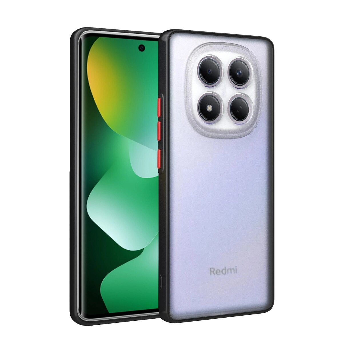 Xiaomi Redmi Note 15 4g Montreal Silikon Kapak - Siyah Xiaomi Redmi Note 15 4g Montreal Silikon Kapak - Siyah