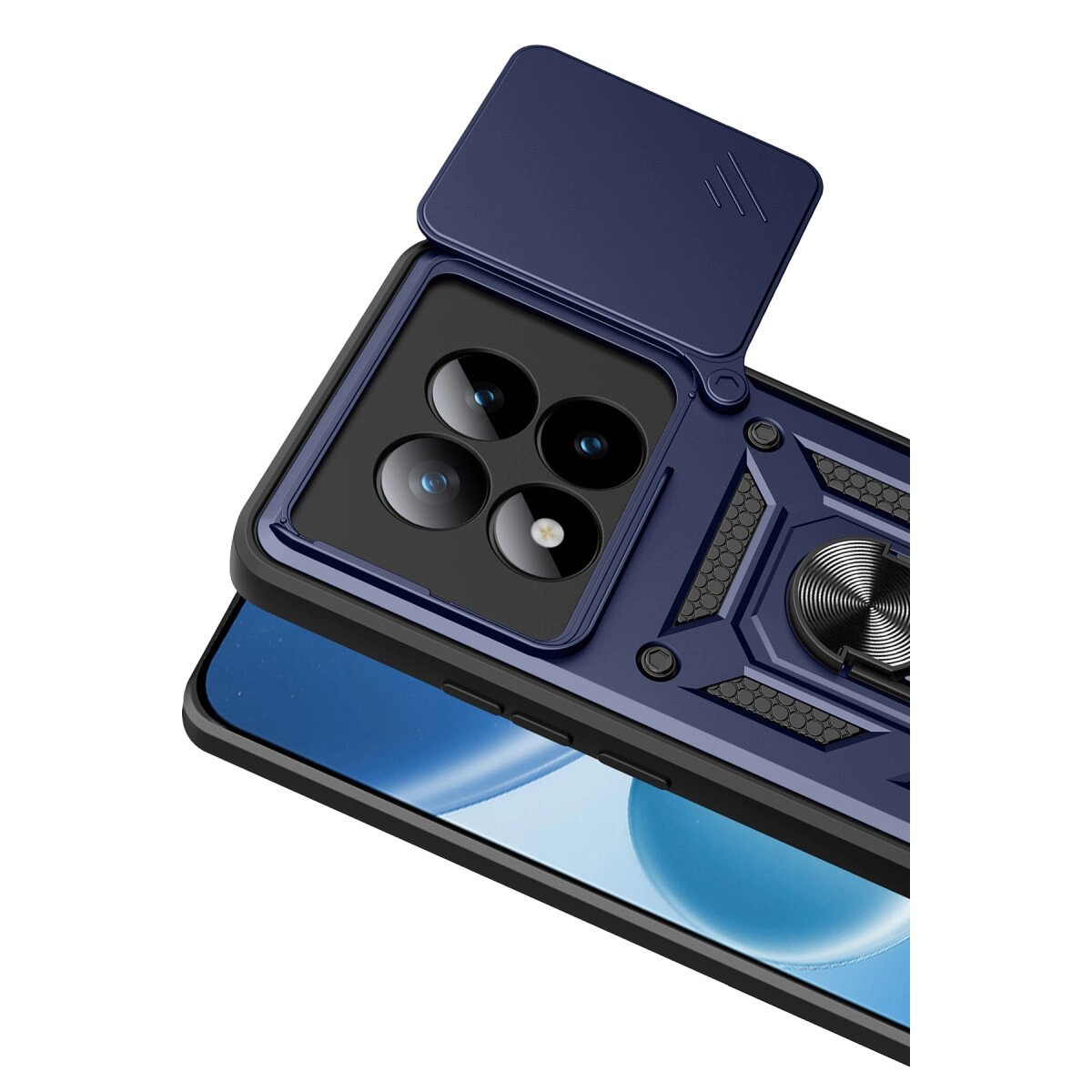 Xiaomi Redmi Note 15 Pro 4g Pars Lens Yüzüklü Silikon - Lacivert Xiaomi Redmi Note 15 Pro 4g Pars Lens Yüzüklü Silikon - Lacivert