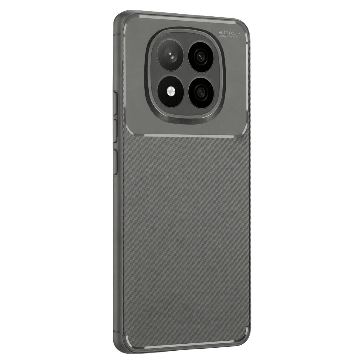 Xiaomi Redmi Note 14 Pro Plus Kılıf Auto Focus Karbon Kapak - Gri Xiaomi Redmi Note 14 Pro Plus Kılıf Auto Focus Karbon Kapak - Gri