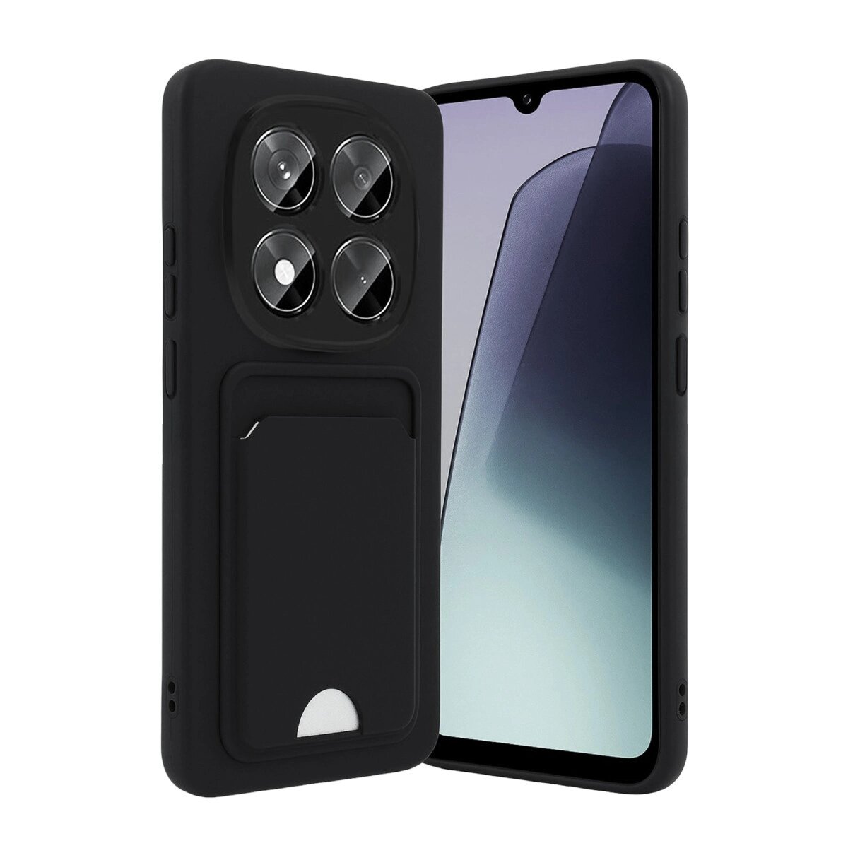 Xiaomi Redmi Note 15 Pro 5g Kelvin Kartvizitli Silikon - Siyah Xiaomi Redmi Note 15 Pro 5g Kelvin Kartvizitli Silikon - Siyah