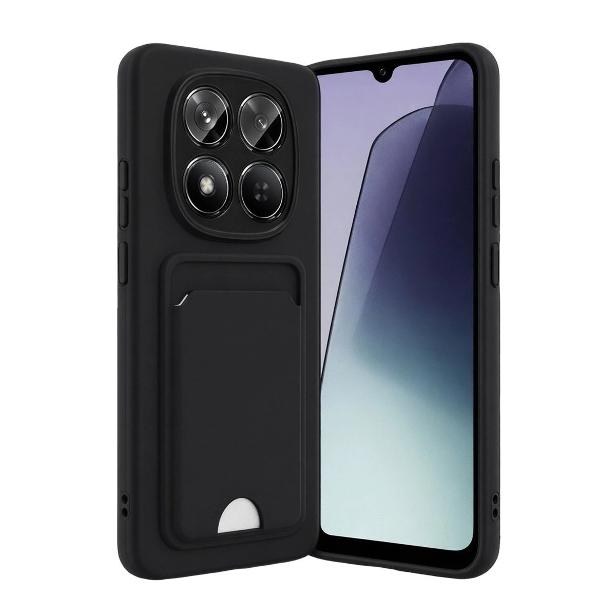 Xiaomi Redmi Note 15 Pro 4g Kelvin Kartvizitli Silikon - Siyah Xiaomi Redmi Note 15 Pro 4g Kelvin Kartvizitli Silikon - Siyah