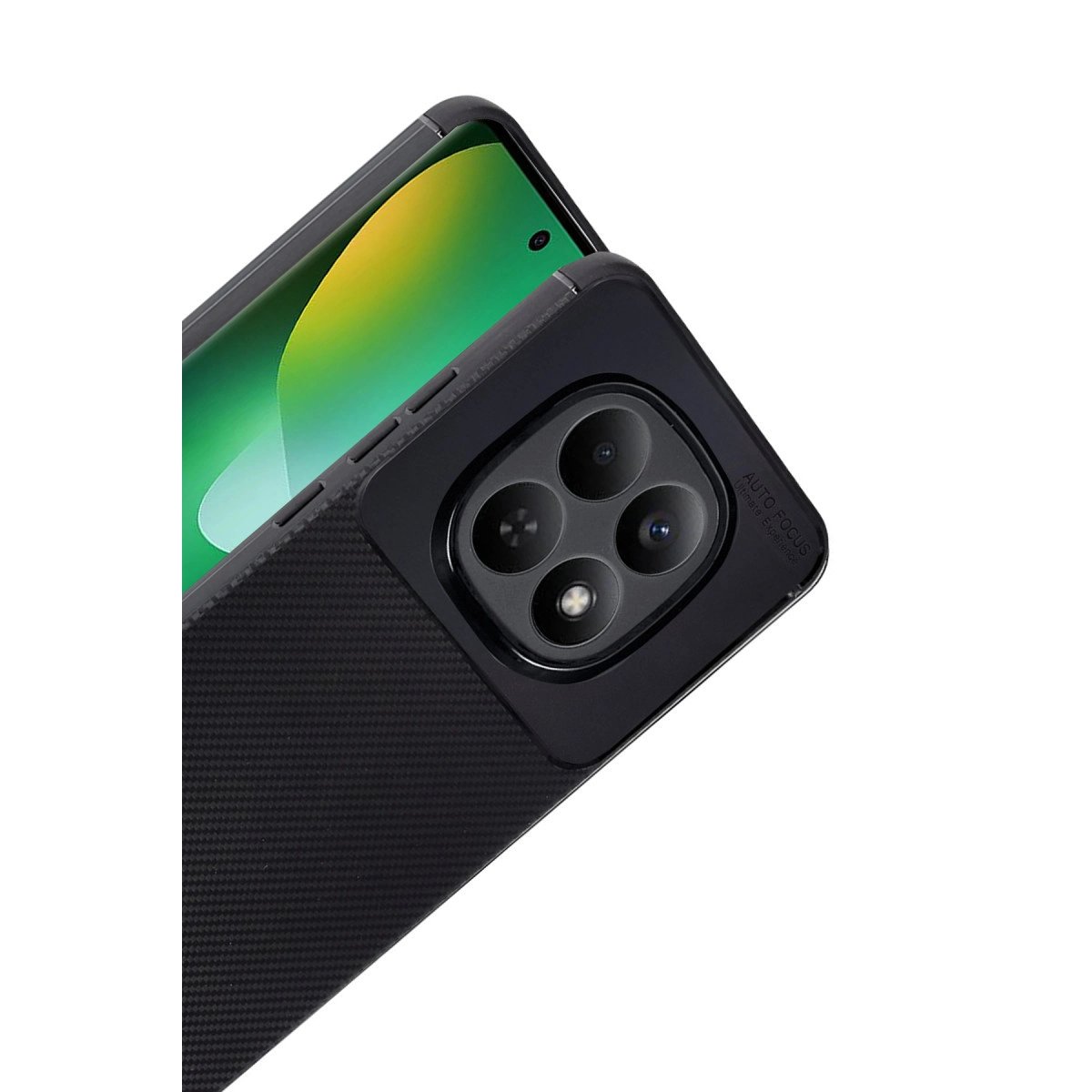 Xiaomi Redmi Note 15 Pro 4g Auto Focus Karbon Kapak - Siyah Xiaomi Redmi Note 15 Pro 4g Auto Focus Karbon Kapak - Siyah