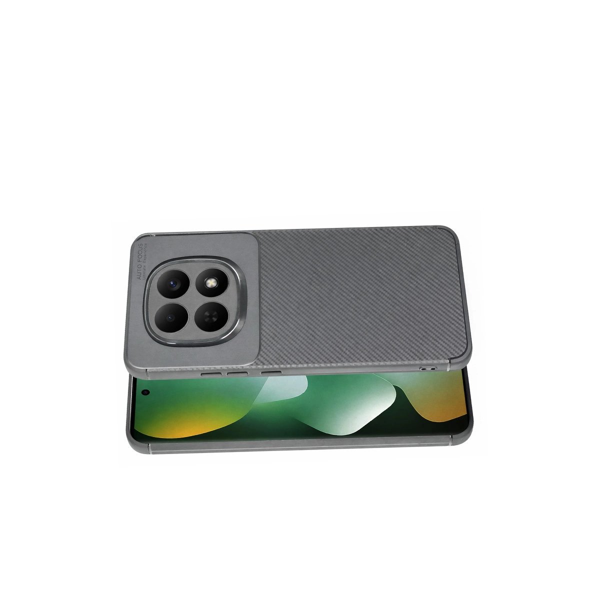 Xiaomi Redmi Note 15 Pro Plus 5g Auto Focus Karbon Kapak - Gri Xiaomi Redmi Note 15 Pro Plus 5g Auto Focus Karbon Kapak - Gri