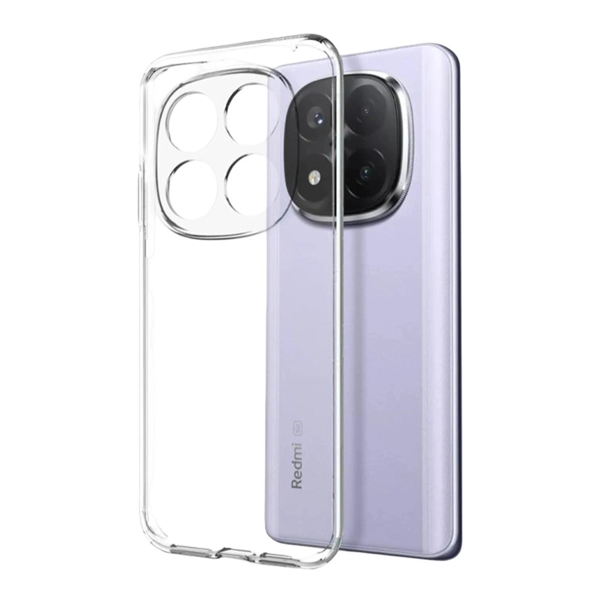 Xiaomi Redmi Note 15 Pro 4g Lüx Şeffaf Silikon - Şeffaf Xiaomi Redmi Note 15 Pro 4g Lüx Şeffaf Silikon - Şeffaf