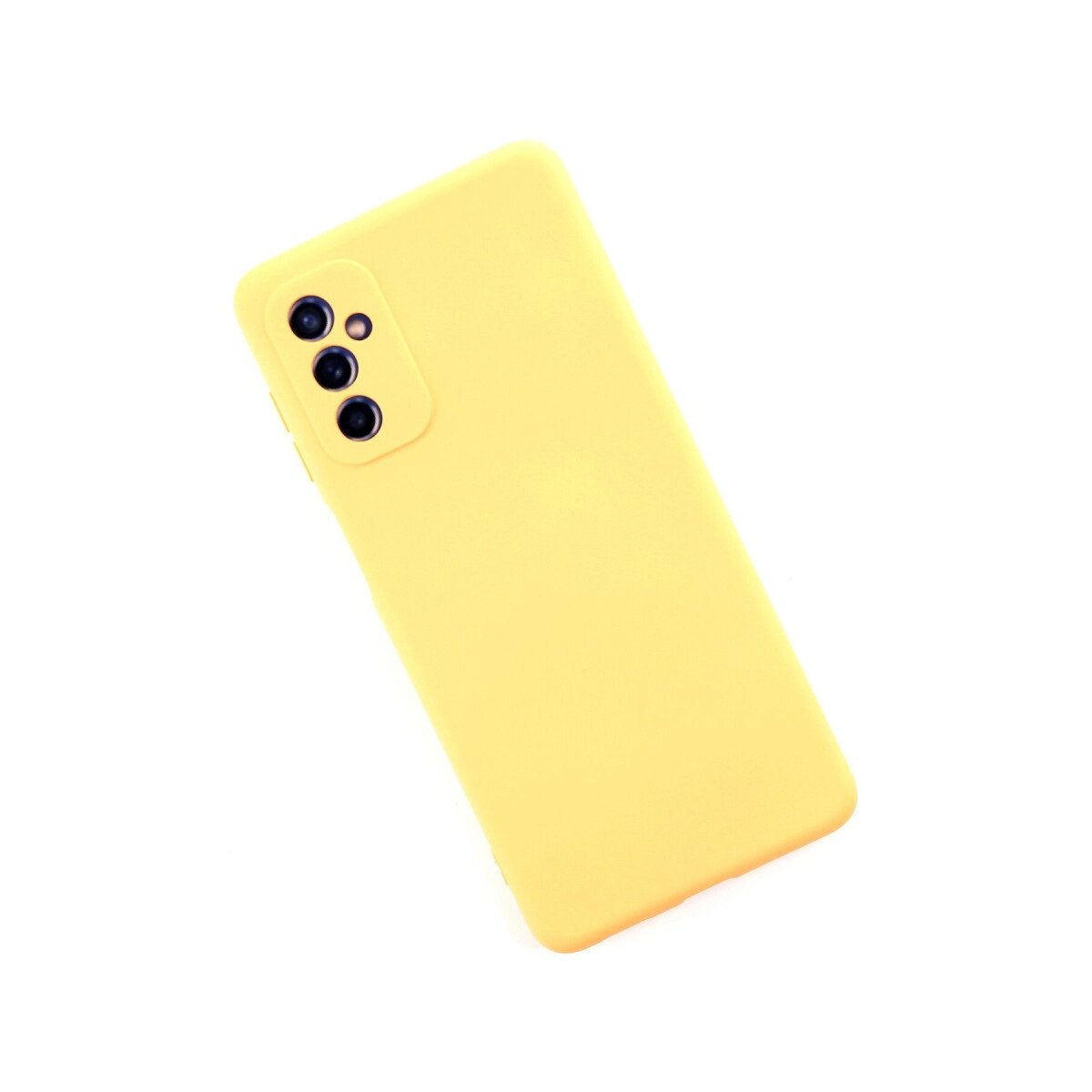 Samsung Galaxy M52 5g Kılıf Nano İçi Kadife Silikon - Sarı Samsung Galaxy M52 5g Kılıf Nano İçi Kadife Silikon - Sarı