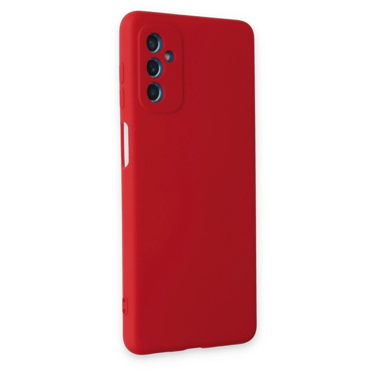Samsung Galaxy M52 5g Kılıf Nano İçi Kadife Silikon - Kırmızı Samsung Galaxy M52 5g Kılıf Nano İçi Kadife Silikon - Kırmızı