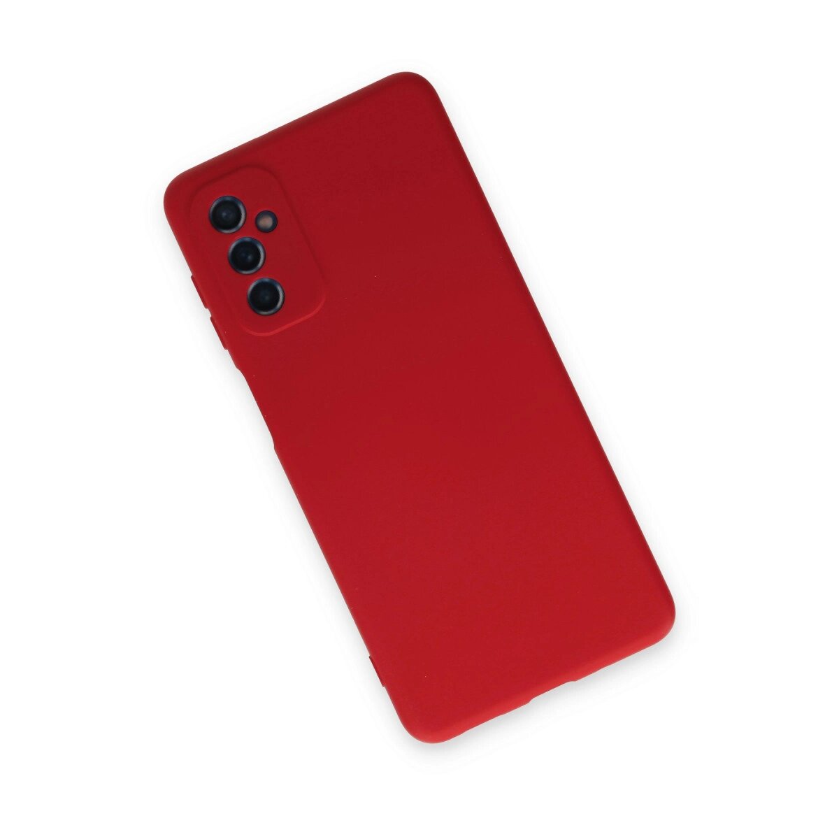 Samsung Galaxy M52 5g Kılıf Nano İçi Kadife Silikon - Kırmızı Samsung Galaxy M52 5g Kılıf Nano İçi Kadife Silikon - Kırmızı