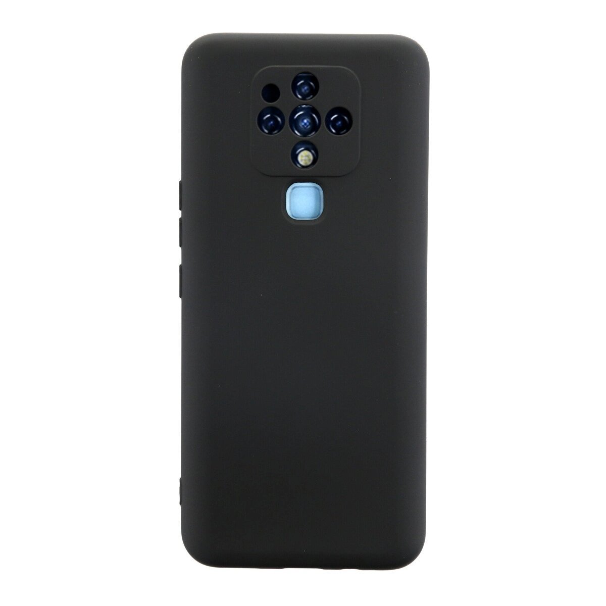 Tecno Camon 16 Kılıf Nano İçi Kadife Silikon - Siyah