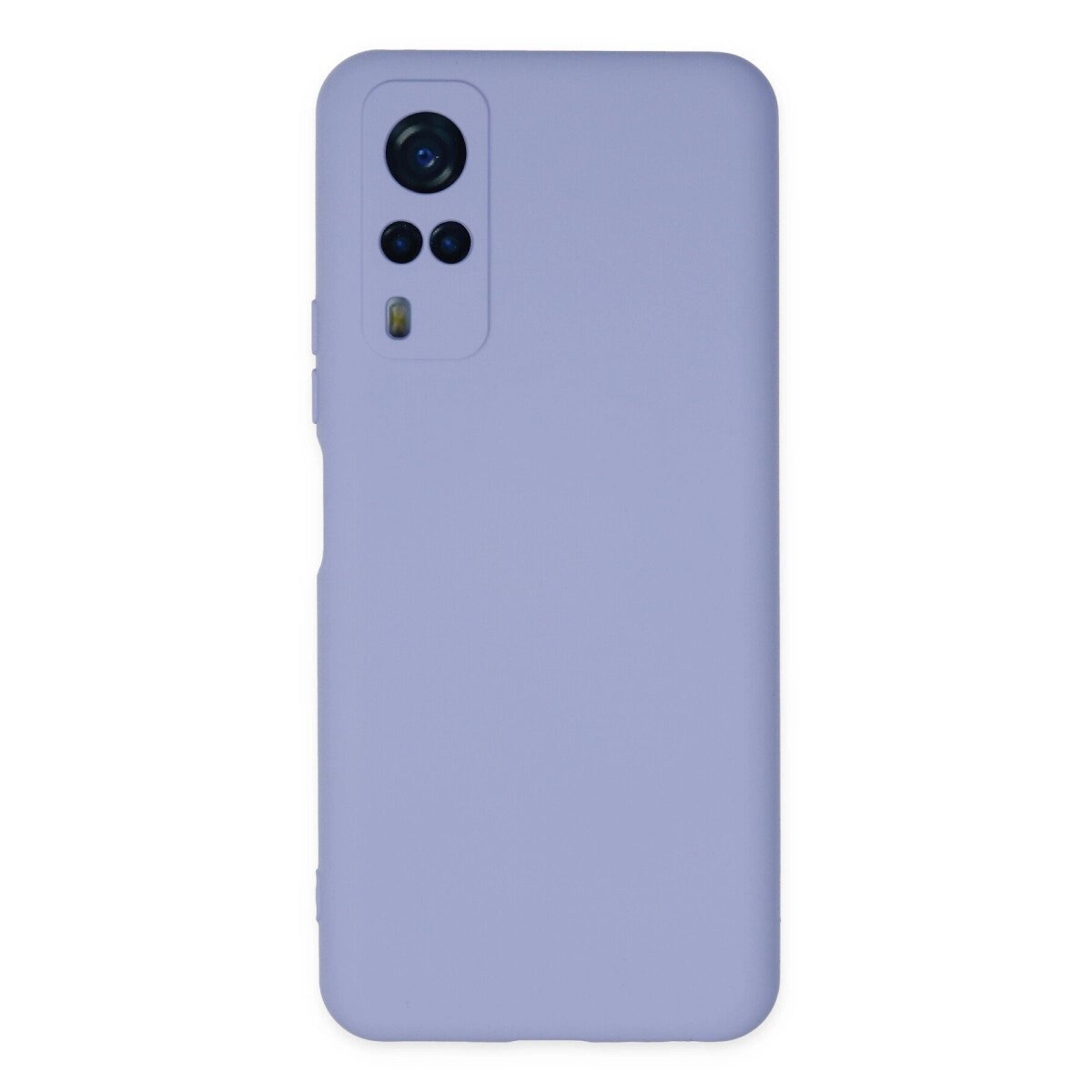 Vivo Y53s Kılıf Nano İçi Kadife Silikon - Lila Vivo Y53s Kılıf Nano İçi Kadife Silikon - Lila