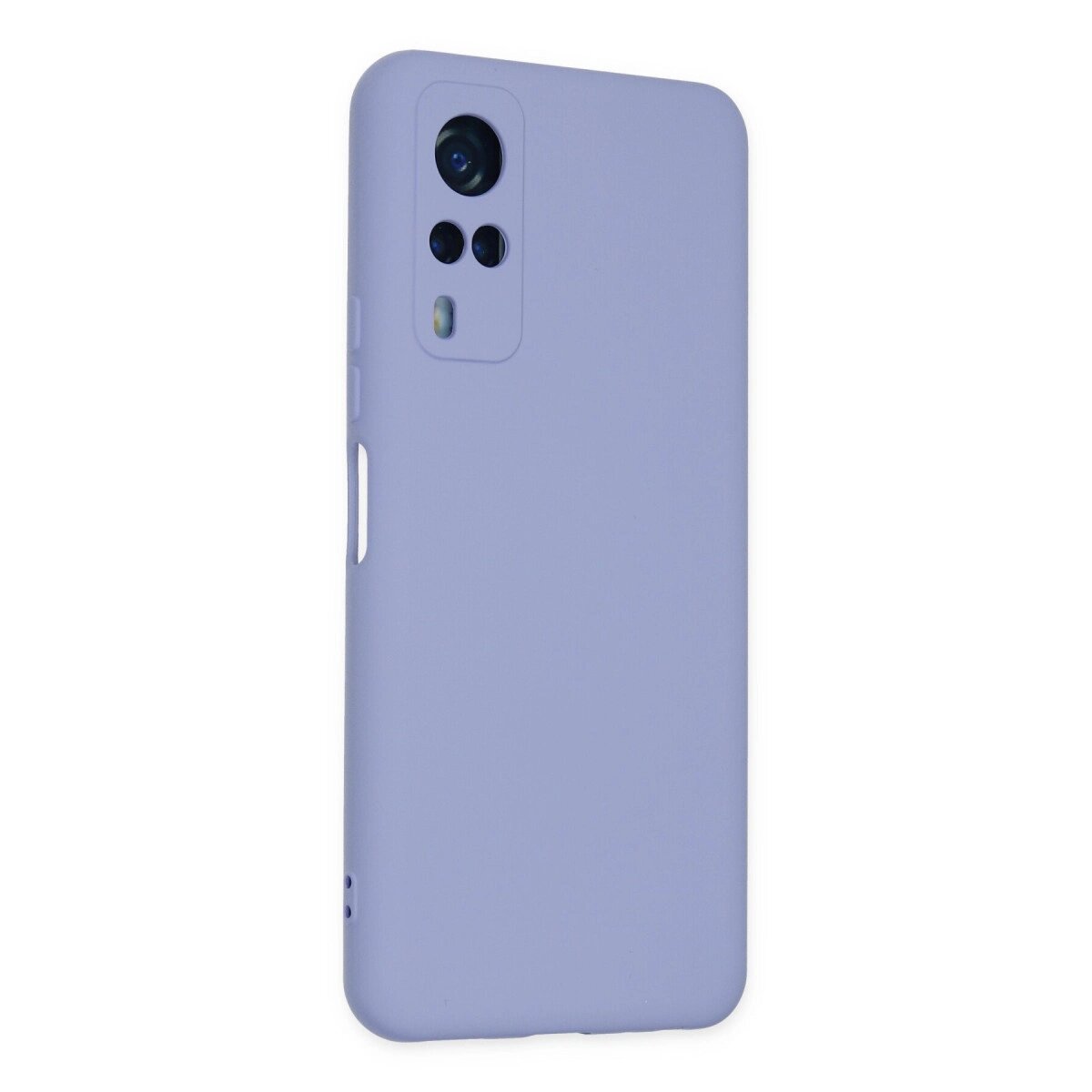 Vivo Y53s Kılıf Nano İçi Kadife Silikon - Lila Vivo Y53s Kılıf Nano İçi Kadife Silikon - Lila