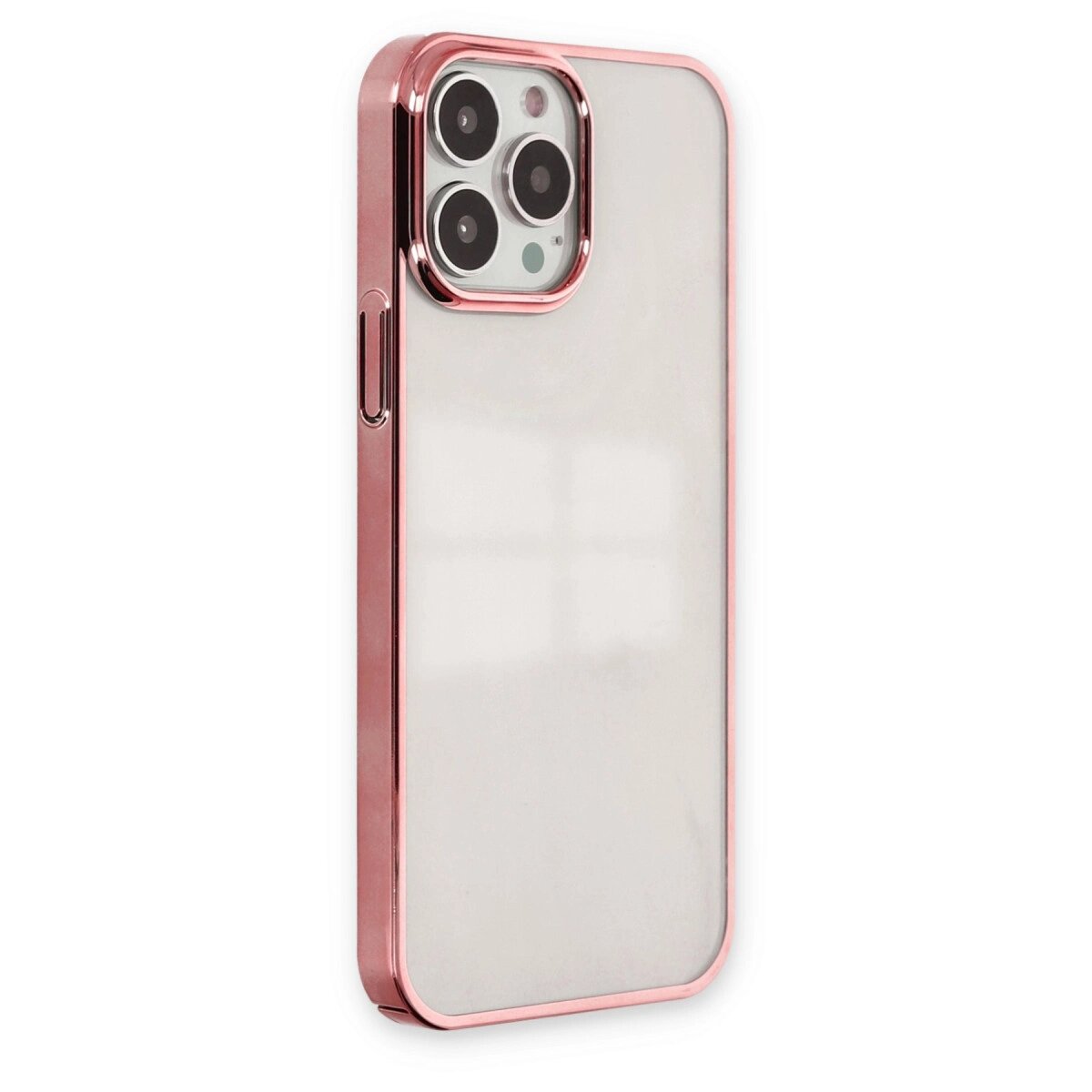Apple İphone 13 Pro Max Kılıf Element Silikon - Pembe