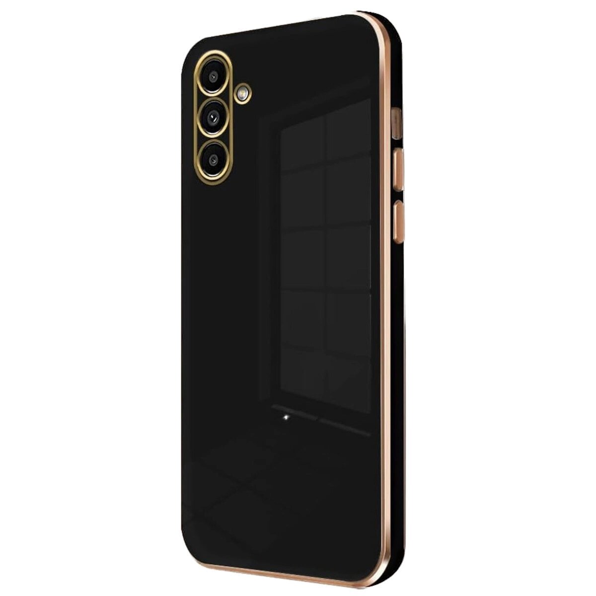 Samsung Galaxy A15 4g Kılıf Volet Silikon - Siyah Samsung Galaxy A15 4g Kılıf Volet Silikon - Siyah
