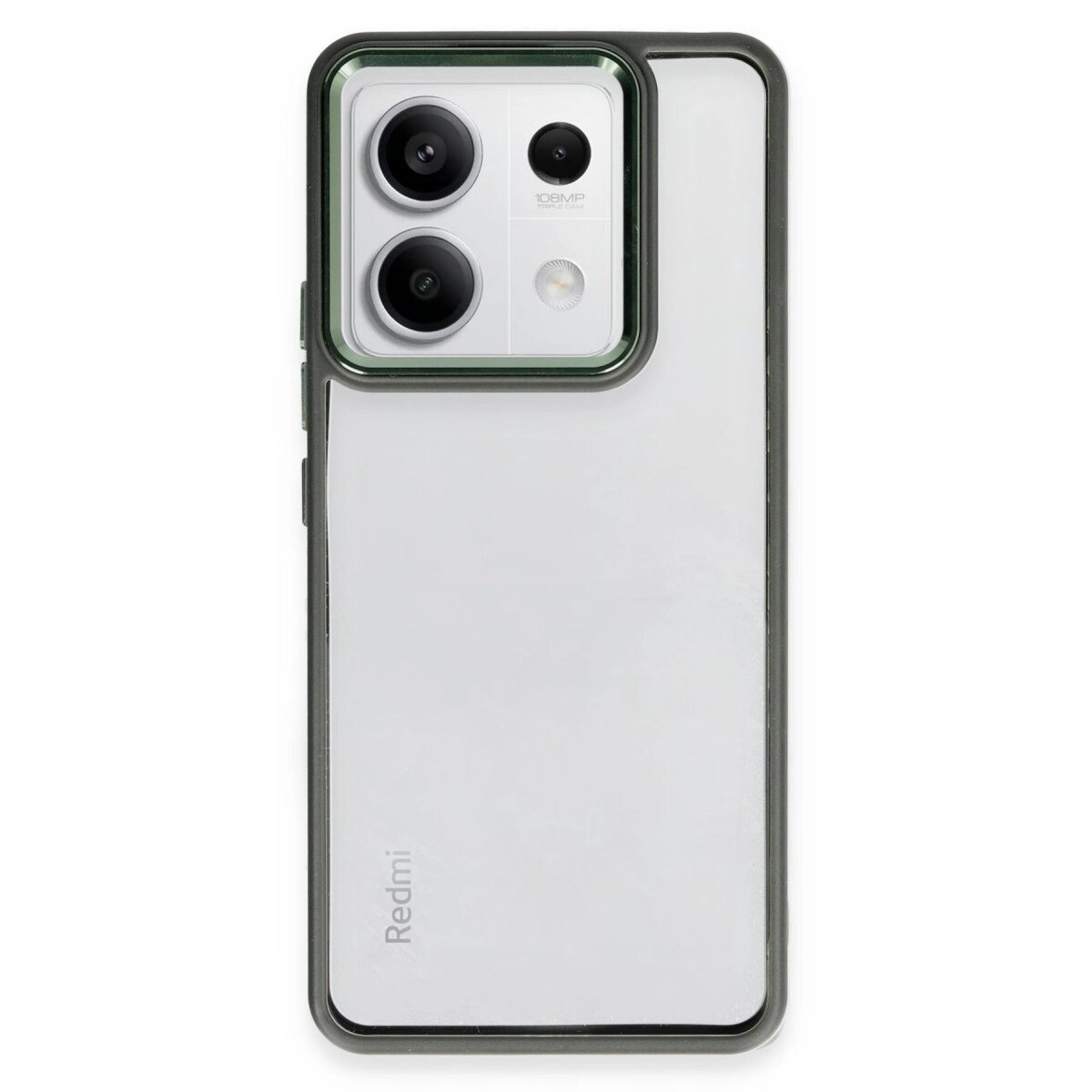 Xiaomi Redmi Note 13 Pro 4g Kılıf Power Silikon - Koyu Yeşil