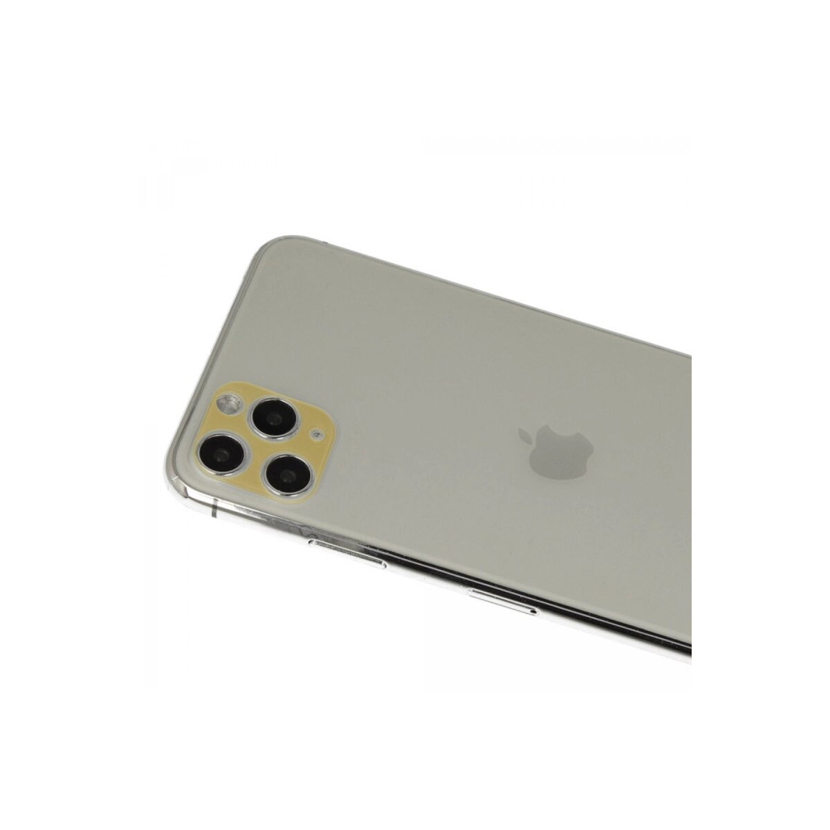 Apple İphone 11 Pro Max Rainbow Kamera Lens Koruma Cam - Gold
