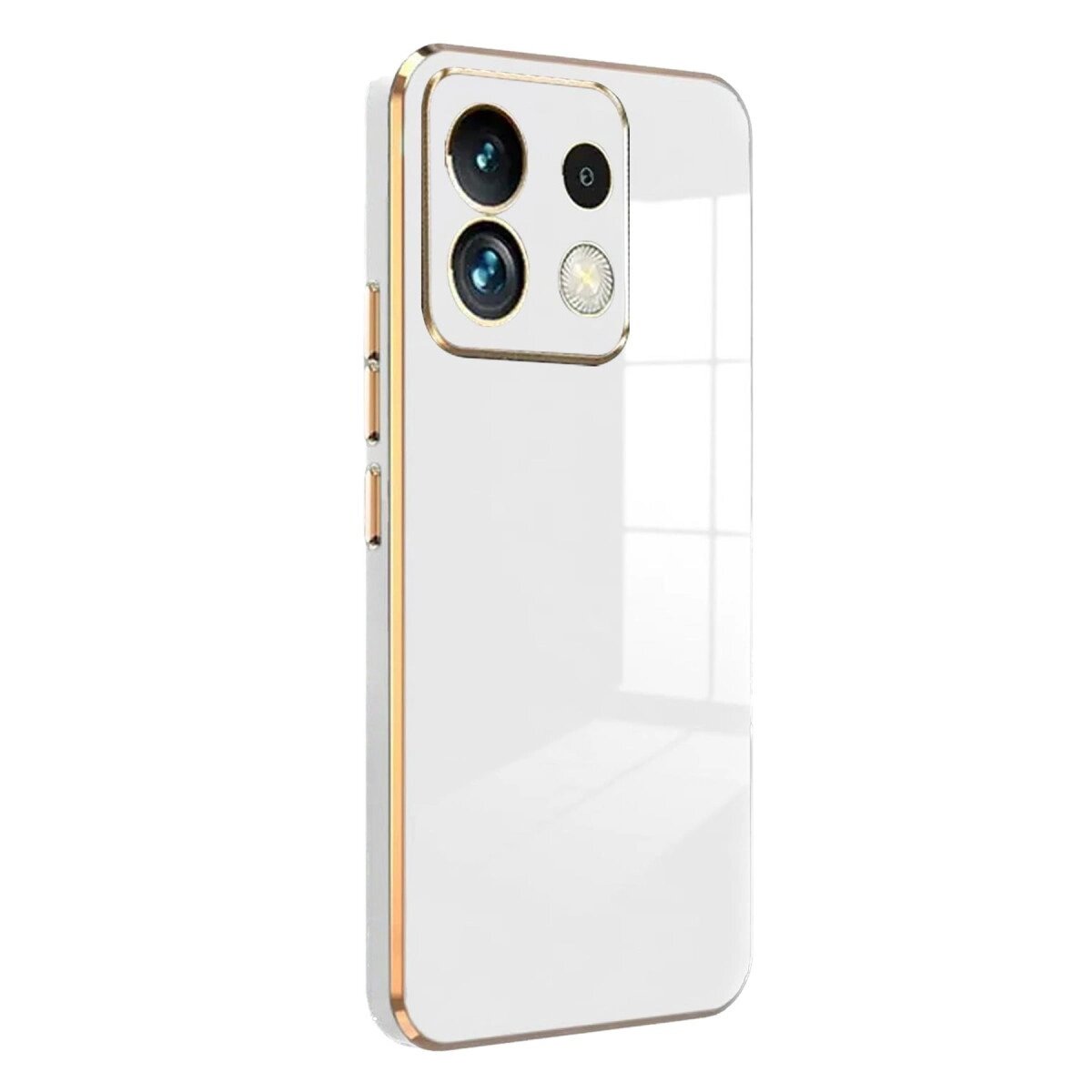 Xiaomi Redmi Note 13 Pro 5g Kılıf Volet Silikon - Beyaz Xiaomi Redmi Note 13 Pro 5g Kılıf Volet Silikon - Beyaz
