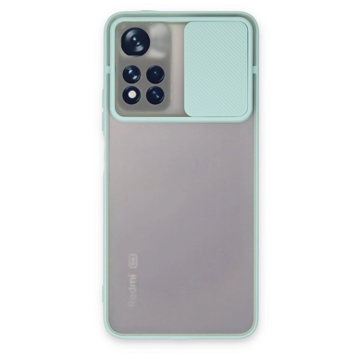 Xiaomi Redmi Note 11 Pro Plus 5g Kılıf Palm Buzlu Kamera Sürgülü Silikon - Turkuaz Xiaomi Redmi Note 11 Pro Plus 5g Kılıf Palm Buzlu Kamera Sürgülü Silikon - Turkuaz