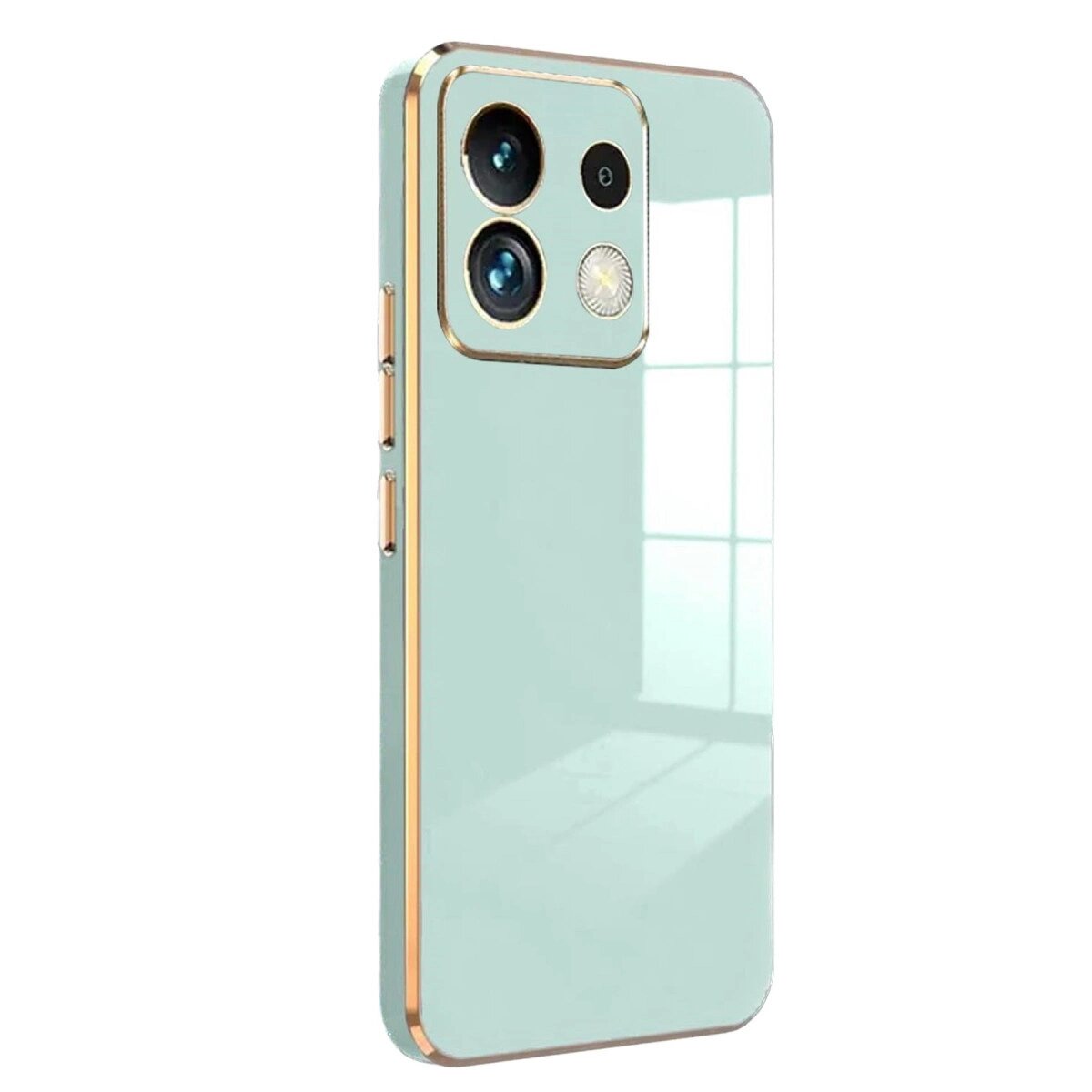 Xiaomi Redmi Note 13 Pro 5g Kılıf Volet Silikon - Açık Yeşil Xiaomi Redmi Note 13 Pro 5g Kılıf Volet Silikon - Açık Yeşil