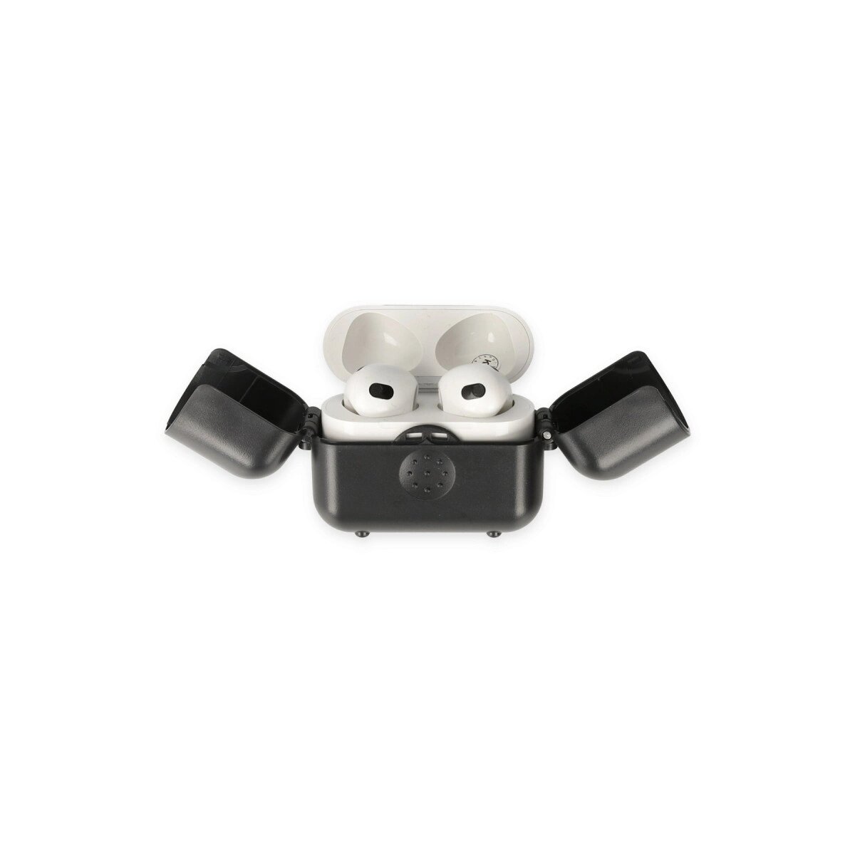 Apple Airpods 3 (3.nesil) Basmalı Kılıf - Siyah