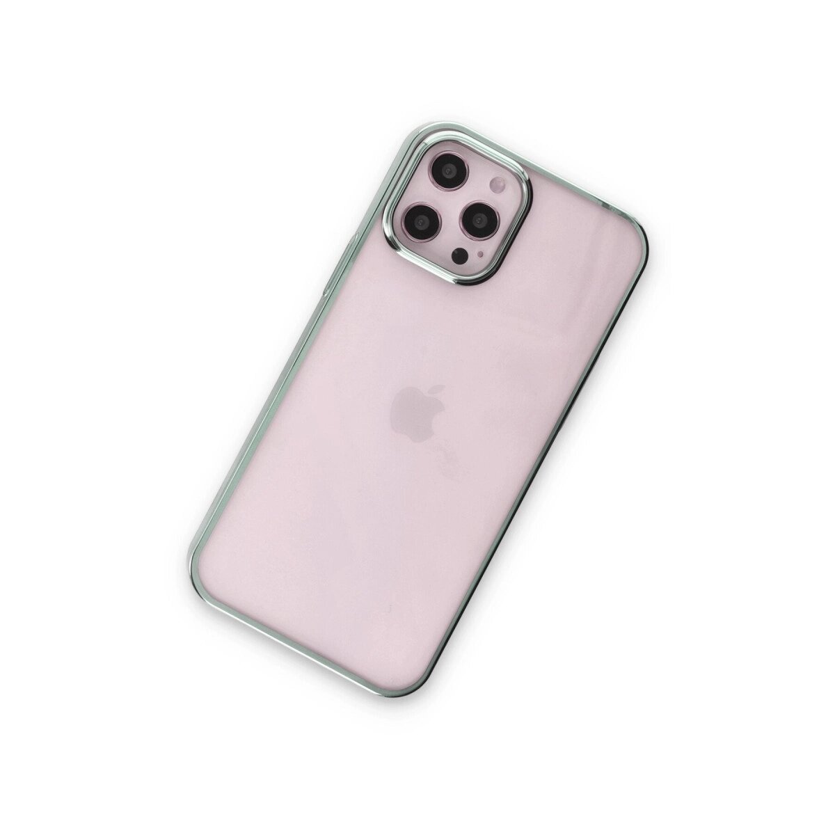 Apple İphone 12 Pro Max Kılıf Element Silikon - Yeşil