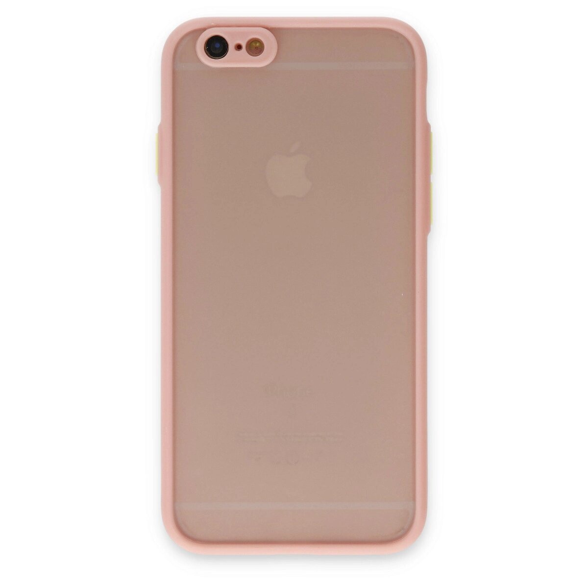 Apple İphone 6 Kılıf Montreal Silikon Kapak - Pembe Apple İphone 6 Kılıf Montreal Silikon Kapak - Pembe