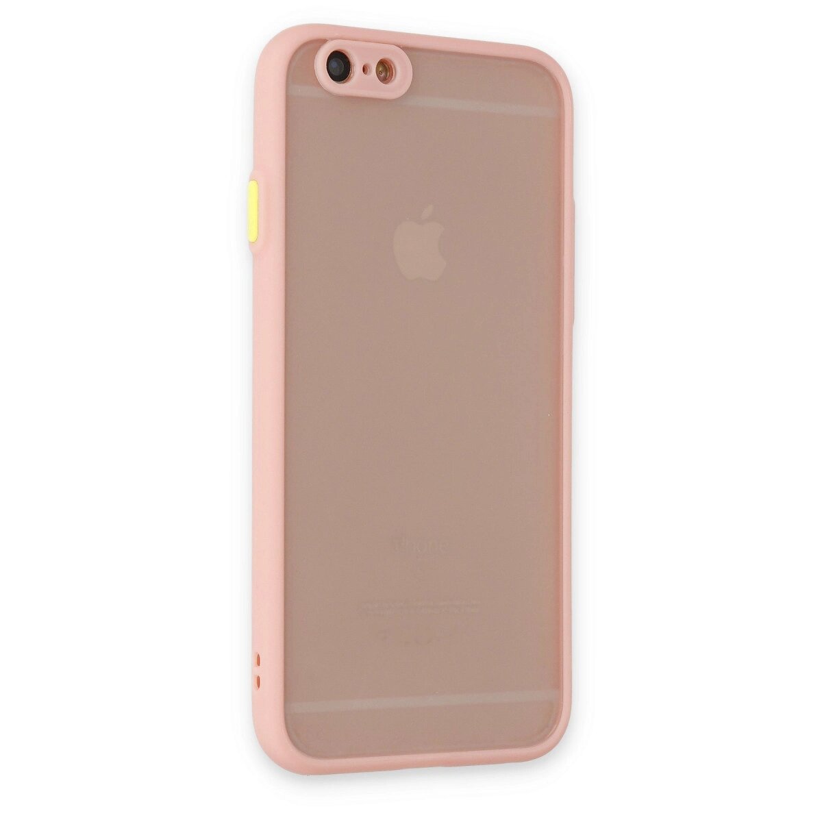 Apple İphone 6 Kılıf Montreal Silikon Kapak - Pembe Apple İphone 6 Kılıf Montreal Silikon Kapak - Pembe