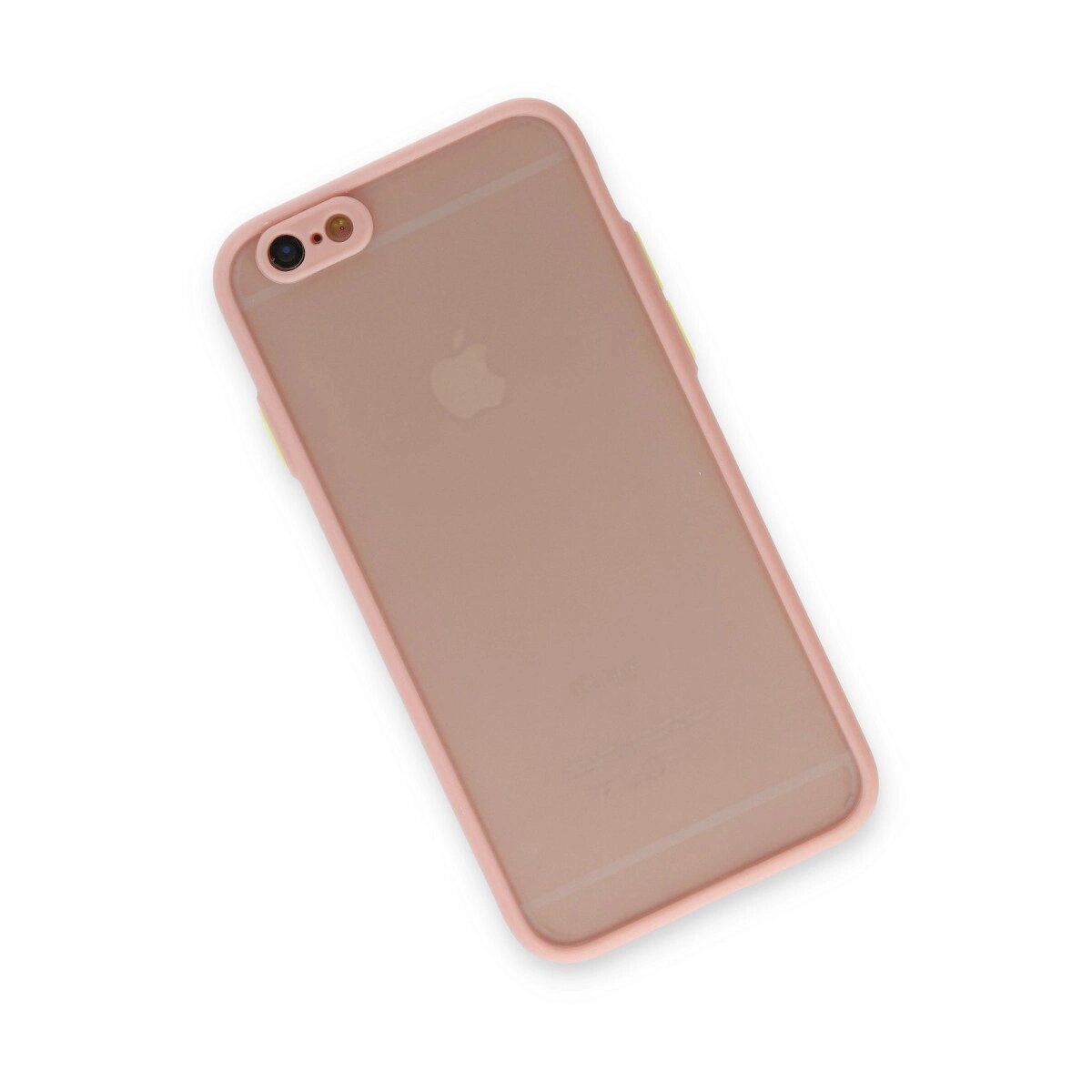 Apple İphone 6 Kılıf Montreal Silikon Kapak - Pembe Apple İphone 6 Kılıf Montreal Silikon Kapak - Pembe