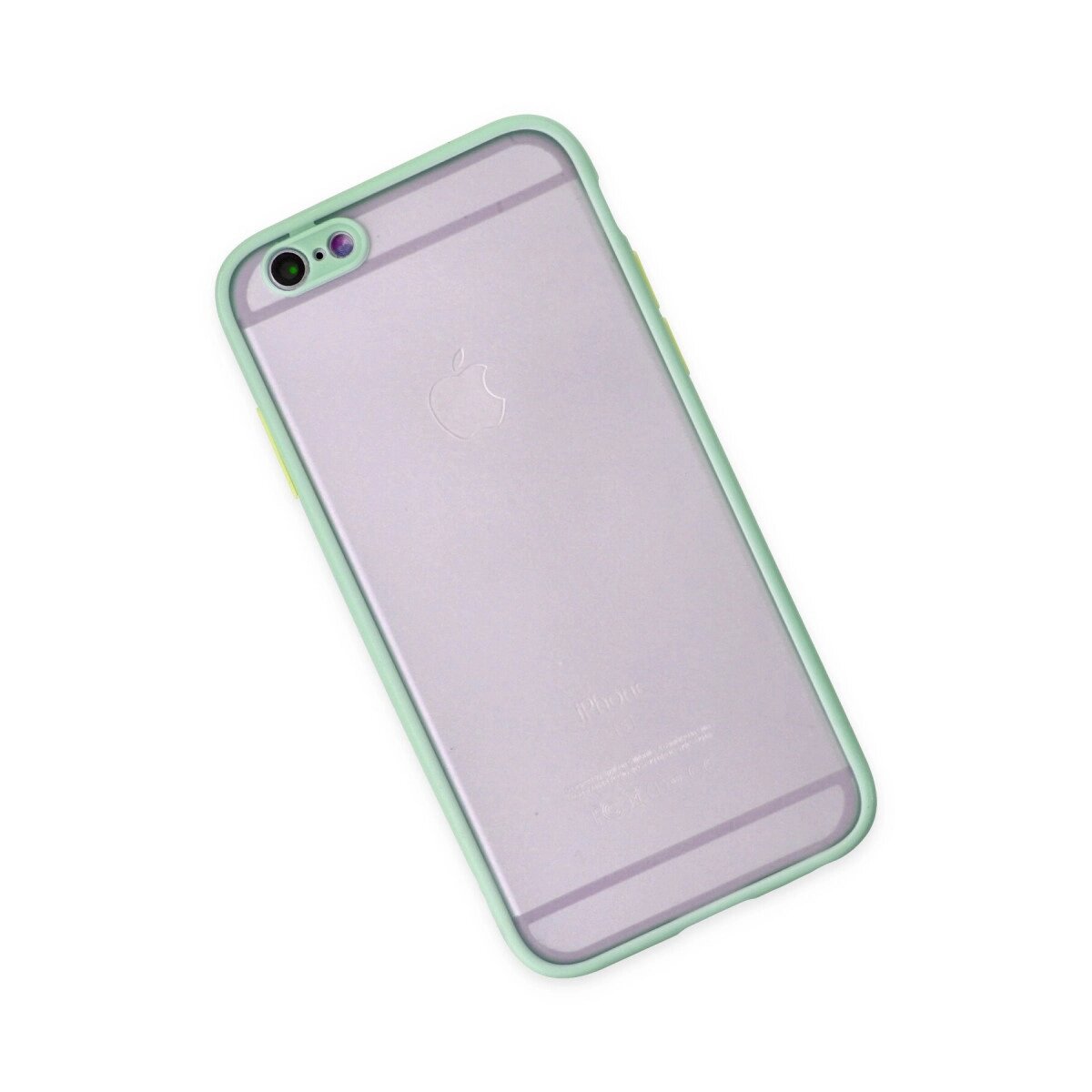 Apple İphone 6 Kılıf Montreal Silikon Kapak - Turkuaz Apple İphone 6 Kılıf Montreal Silikon Kapak - Turkuaz