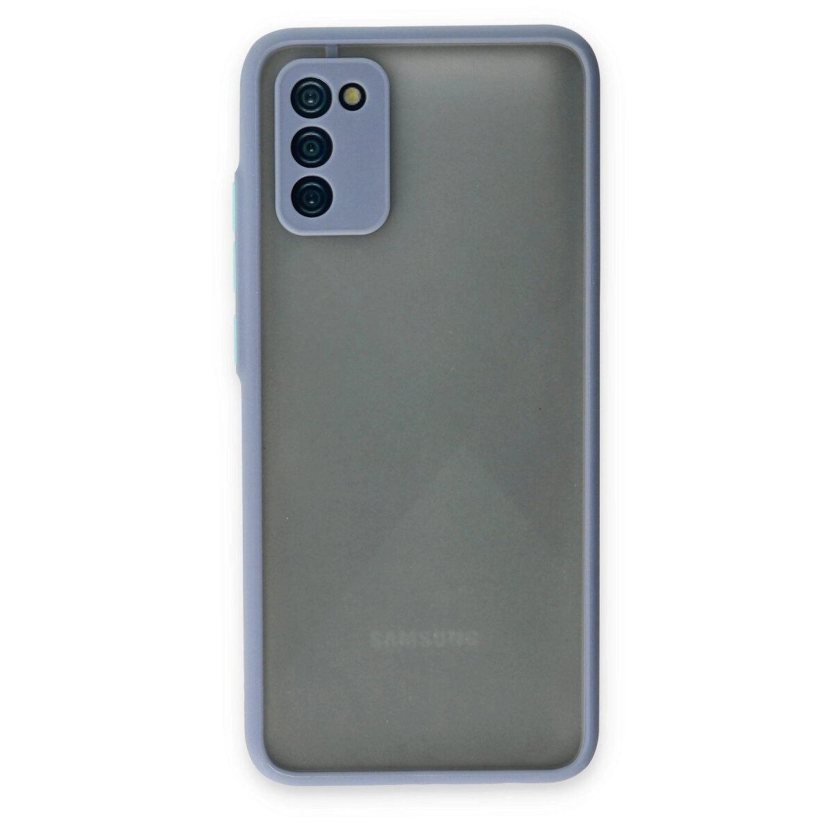 Galaxy A02s Kılıf Montreal  Kapak - Gri