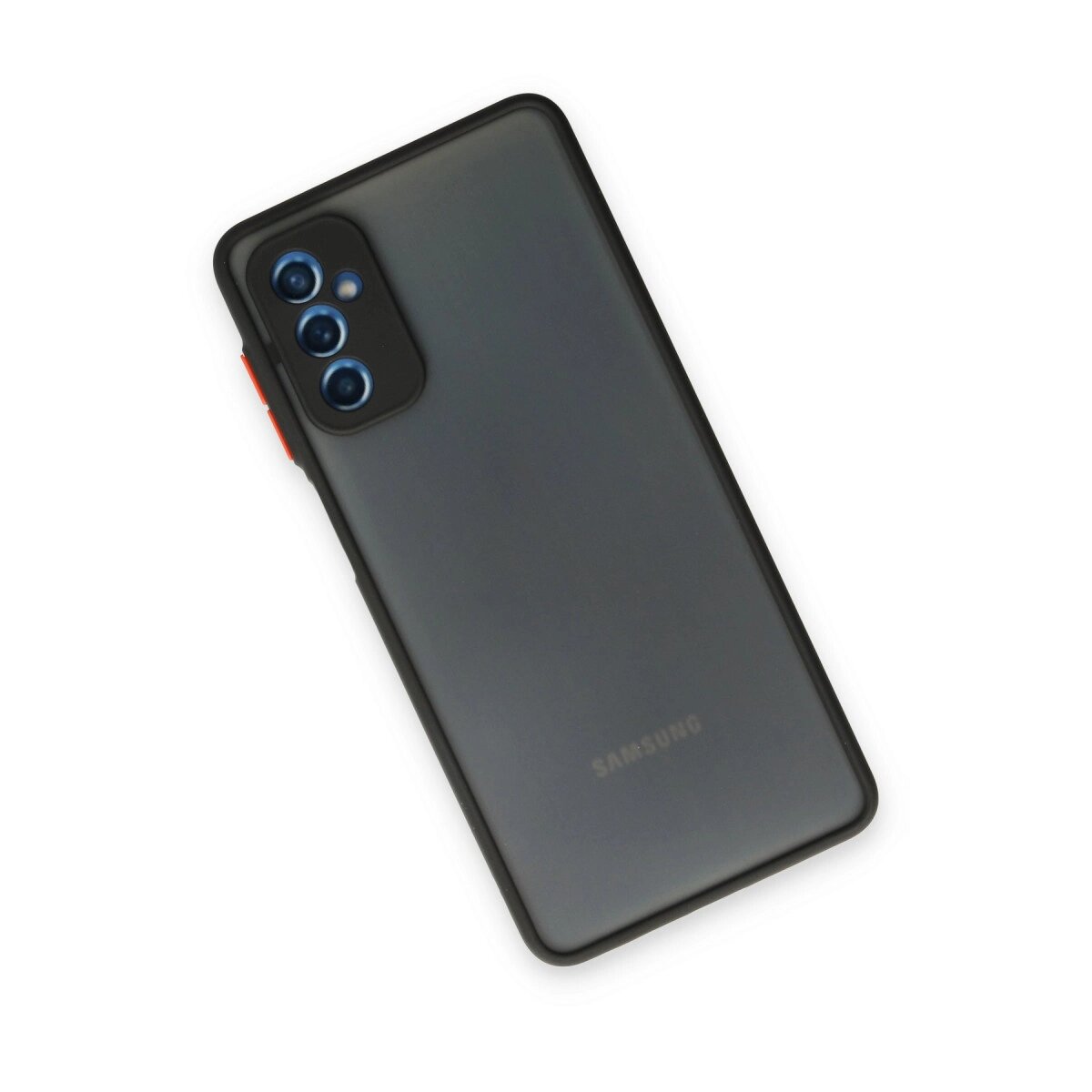 Samsung Galaxy M52 5g Kılıf Montreal Silikon Kapak - Siyah Samsung Galaxy M52 5g Kılıf Montreal Silikon Kapak - Siyah