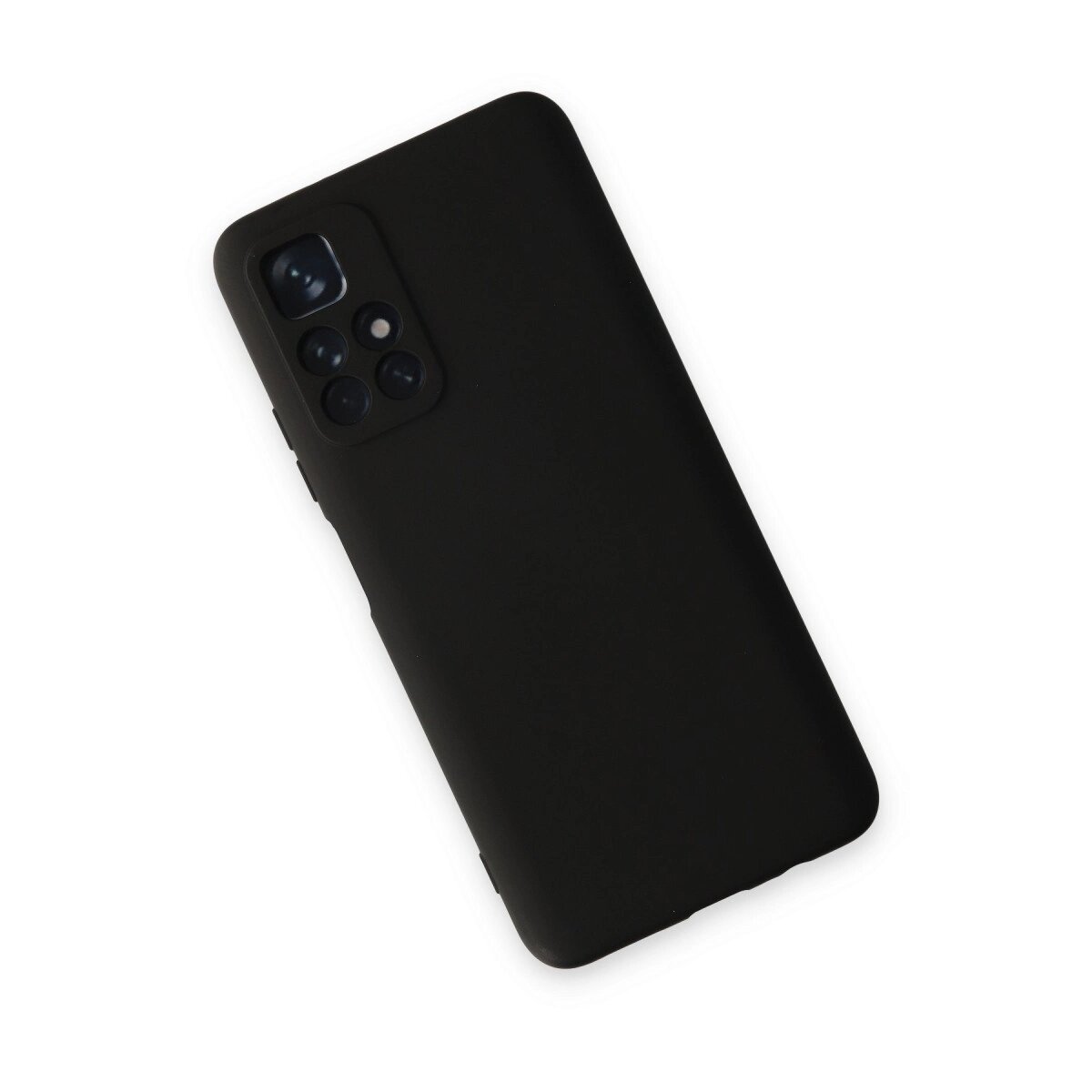 Xiaomi Redmi Note 11t Kılıf Nano İçi Kadife Silikon - Siyah