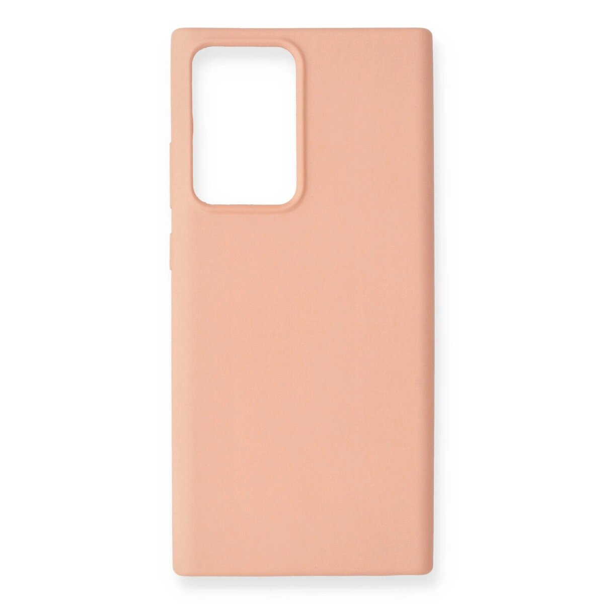 Samsung Galaxy Note 20 Ultra Kılıf Nano İçi Kadife Silikon - Pudra Samsung Galaxy Note 20 Ultra Kılıf Nano İçi Kadife Silikon - Pudra