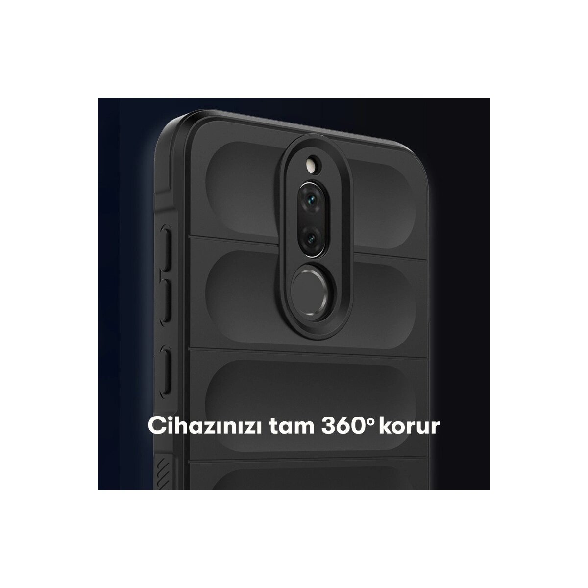 Huawei Mate 10 Lite Kılıf Optimum Silikon - Siyah Huawei Mate 10 Lite Kılıf Optimum Silikon - Siyah