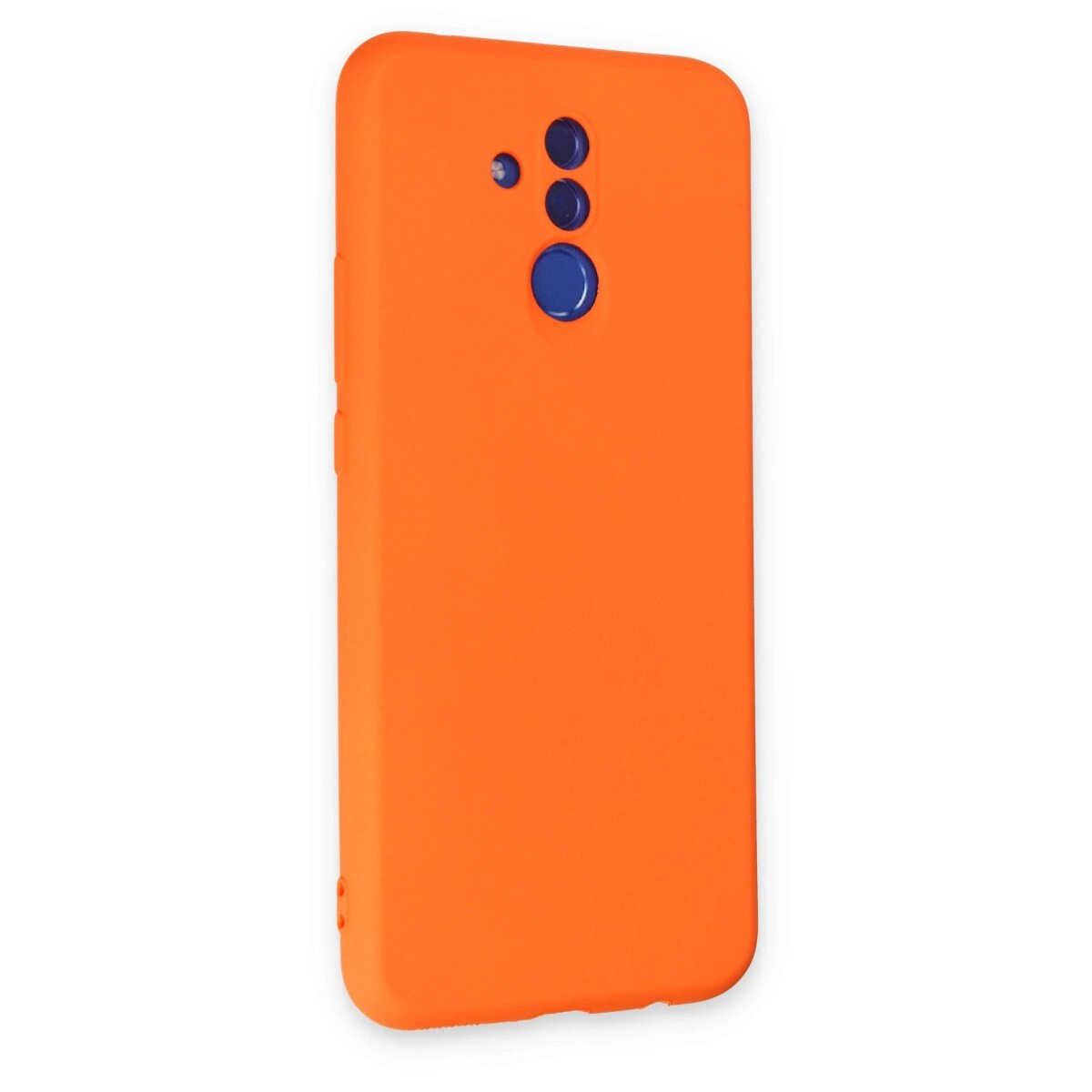 Huawei Mate 20 Lite Kılıf Nano İçi Kadife Silikon - Turuncu Huawei Mate 20 Lite Kılıf Nano İçi Kadife Silikon - Turuncu