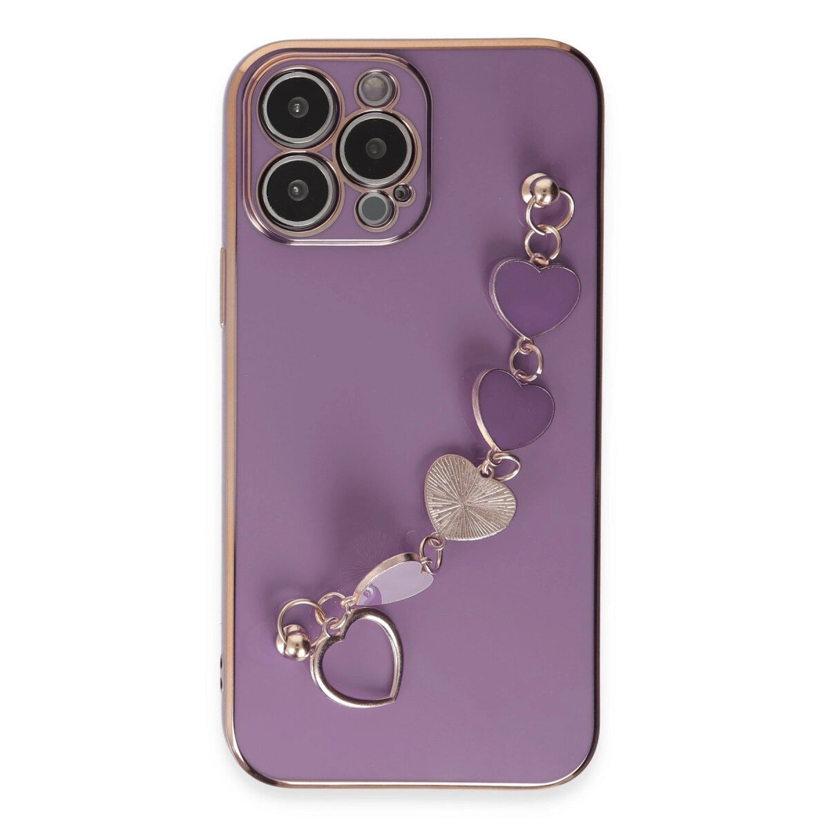 Apple İphone 13 Pro Kılıf Esila Silikon - Mor Apple İphone 13 Pro Kılıf Esila Silikon - Mor