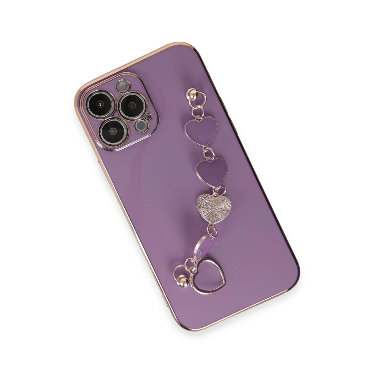 Apple İphone 13 Pro Kılıf Esila Silikon - Mor Apple İphone 13 Pro Kılıf Esila Silikon - Mor