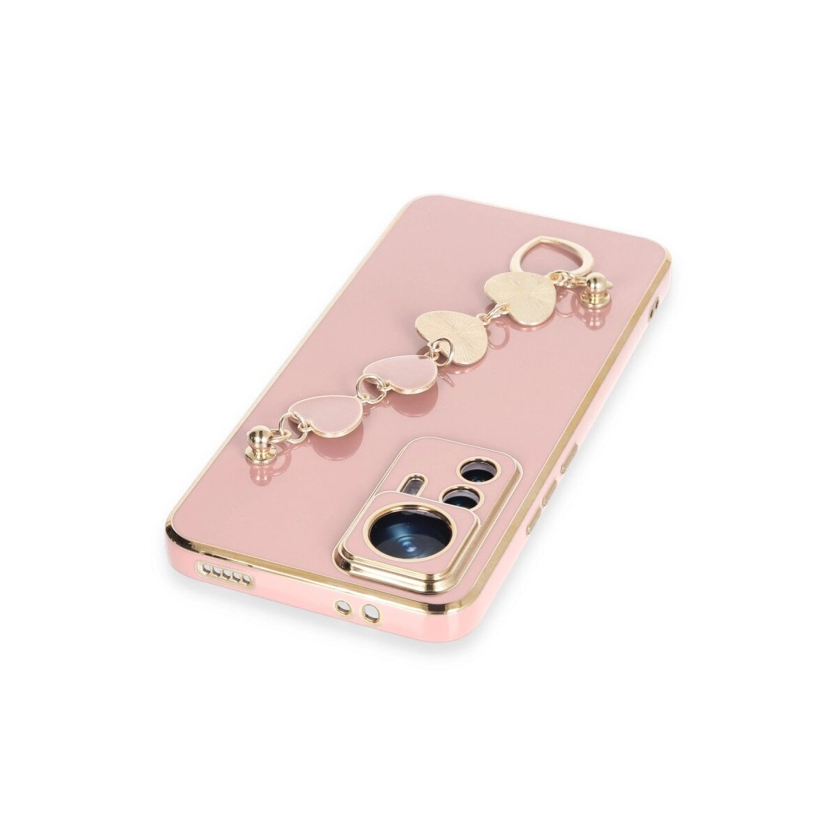 Xiaomi Mi 12t Pro Kılıf Esila Silikon - Pudra Xiaomi Mi 12t Pro Kılıf Esila Silikon - Pudra