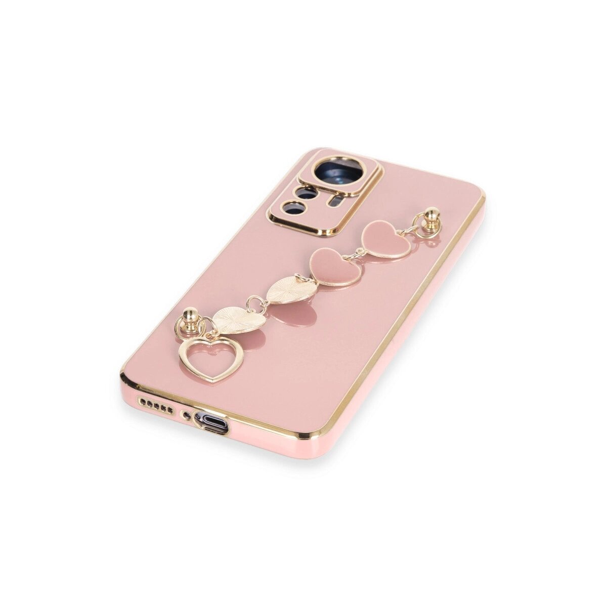 Xiaomi Mi 12t Pro Kılıf Esila Silikon - Pudra Xiaomi Mi 12t Pro Kılıf Esila Silikon - Pudra