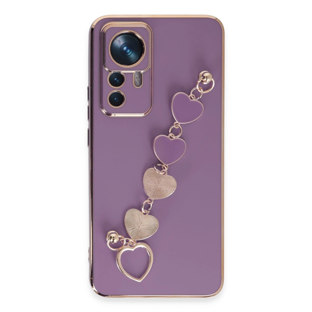 Xiaomi Mi 12t Pro Kılıf Esila Silikon - Mor Xiaomi Mi 12t Pro Kılıf Esila Silikon - Mor