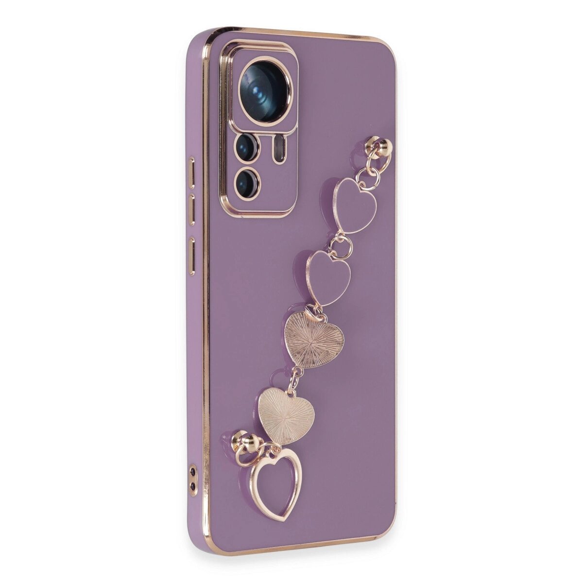 Xiaomi Mi 12t Pro Kılıf Esila Silikon - Mor Xiaomi Mi 12t Pro Kılıf Esila Silikon - Mor