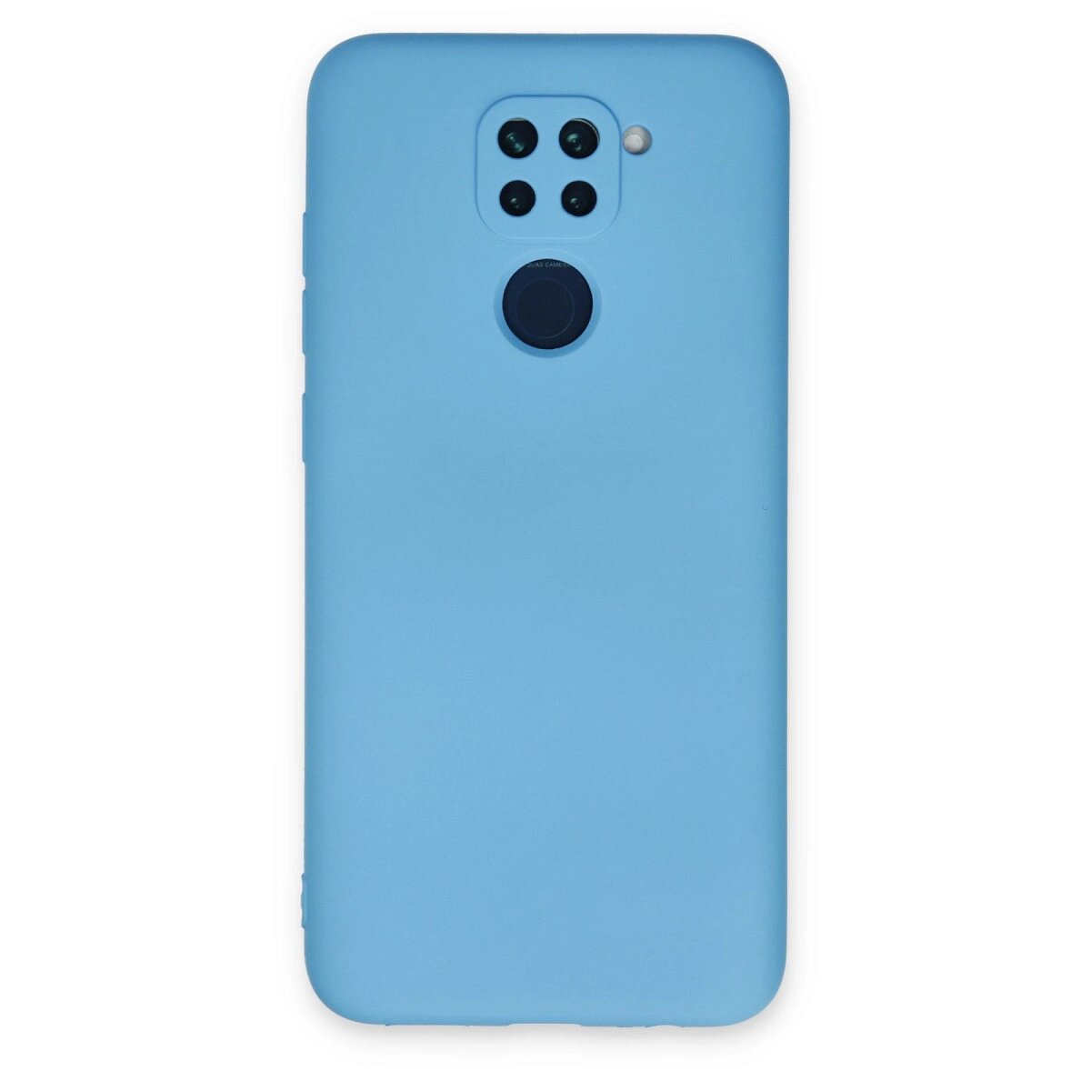 Xiaomi Redmi Note 9 Kılıf Nano İçi Kadife Silikon - Mavi Xiaomi Redmi Note 9 Kılıf Nano İçi Kadife Silikon - Mavi