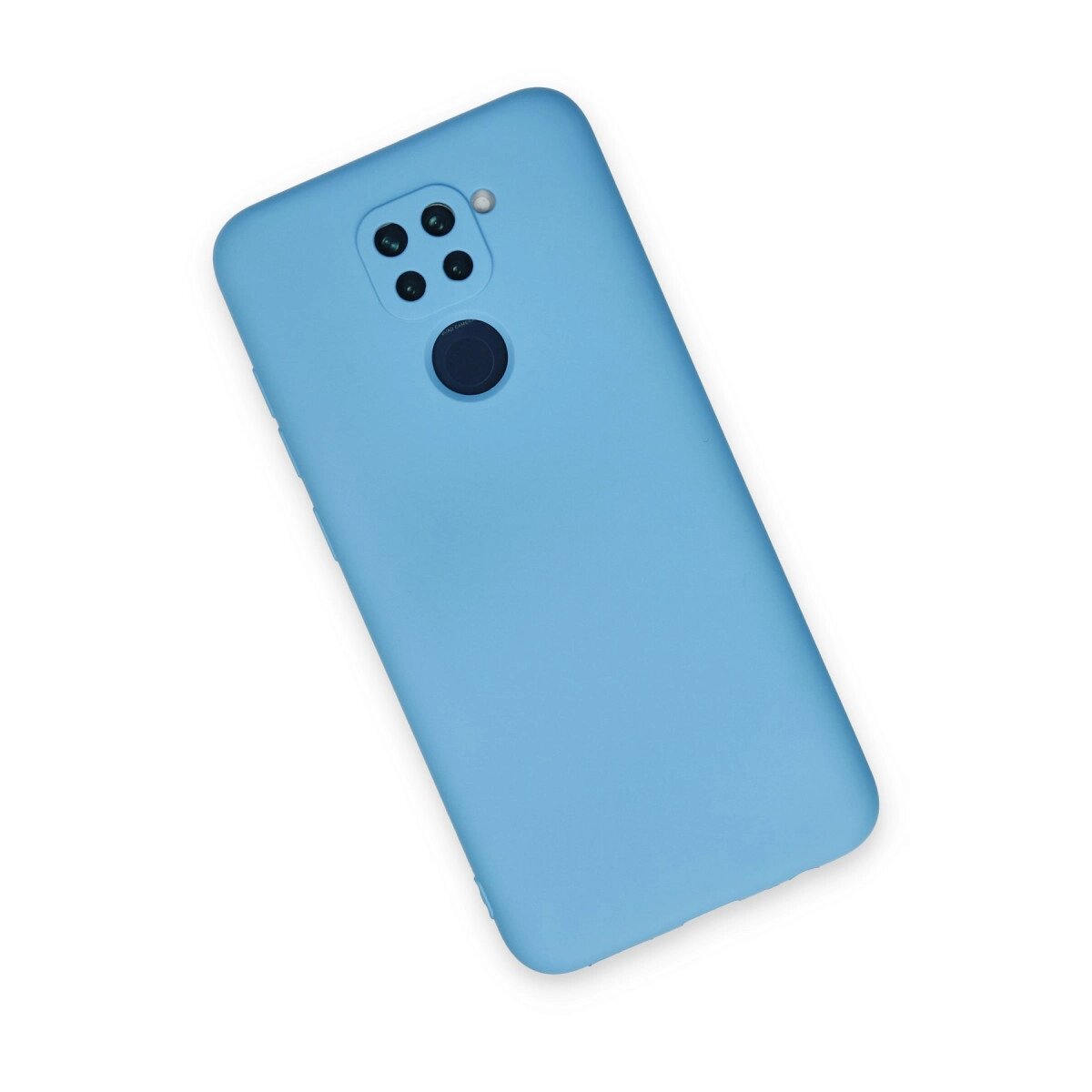 Xiaomi Redmi Note 9 Kılıf Nano İçi Kadife Silikon - Mavi Xiaomi Redmi Note 9 Kılıf Nano İçi Kadife Silikon - Mavi