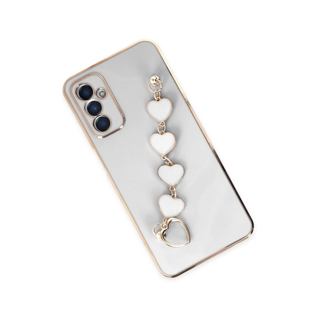 Samsung Galaxy A14 4g Kılıf Esila Silikon - Beyaz Samsung Galaxy A14 4g Kılıf Esila Silikon - Beyaz
