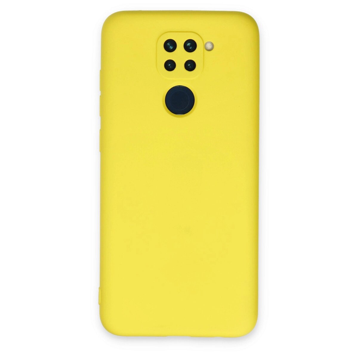 Xiaomi Redmi Note 9 Kılıf Nano İçi Kadife Silikon - Sarı Xiaomi Redmi Note 9 Kılıf Nano İçi Kadife Silikon - Sarı