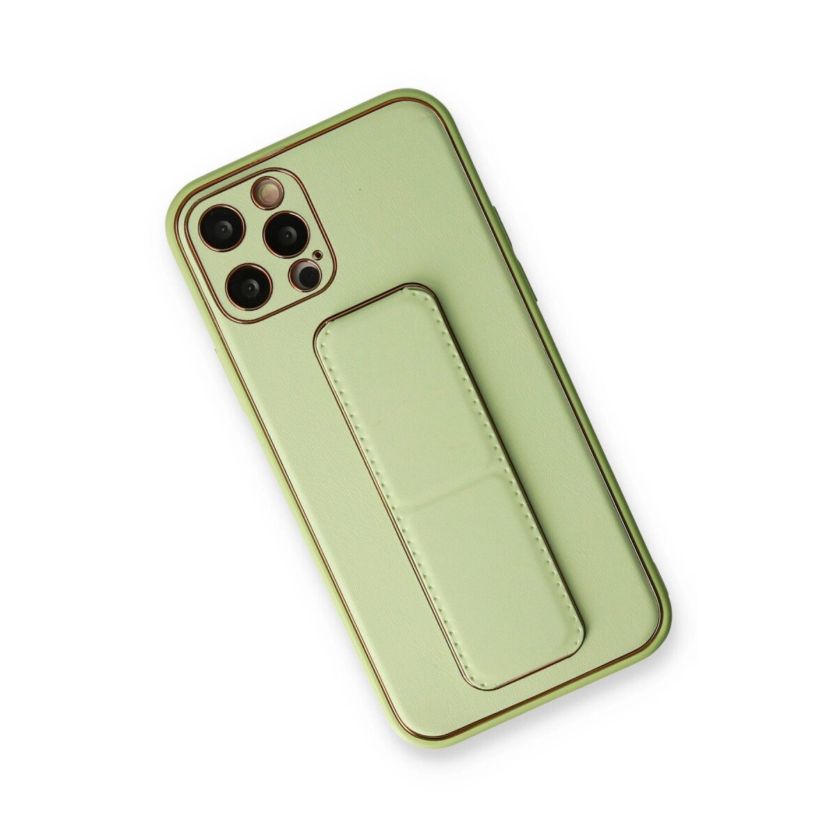 Apple İphone 12 Pro Kılıf Coco Deri Standlı Kapak - Su Yeşili Apple İphone 12 Pro Kılıf Coco Deri Standlı Kapak - Su Yeşili