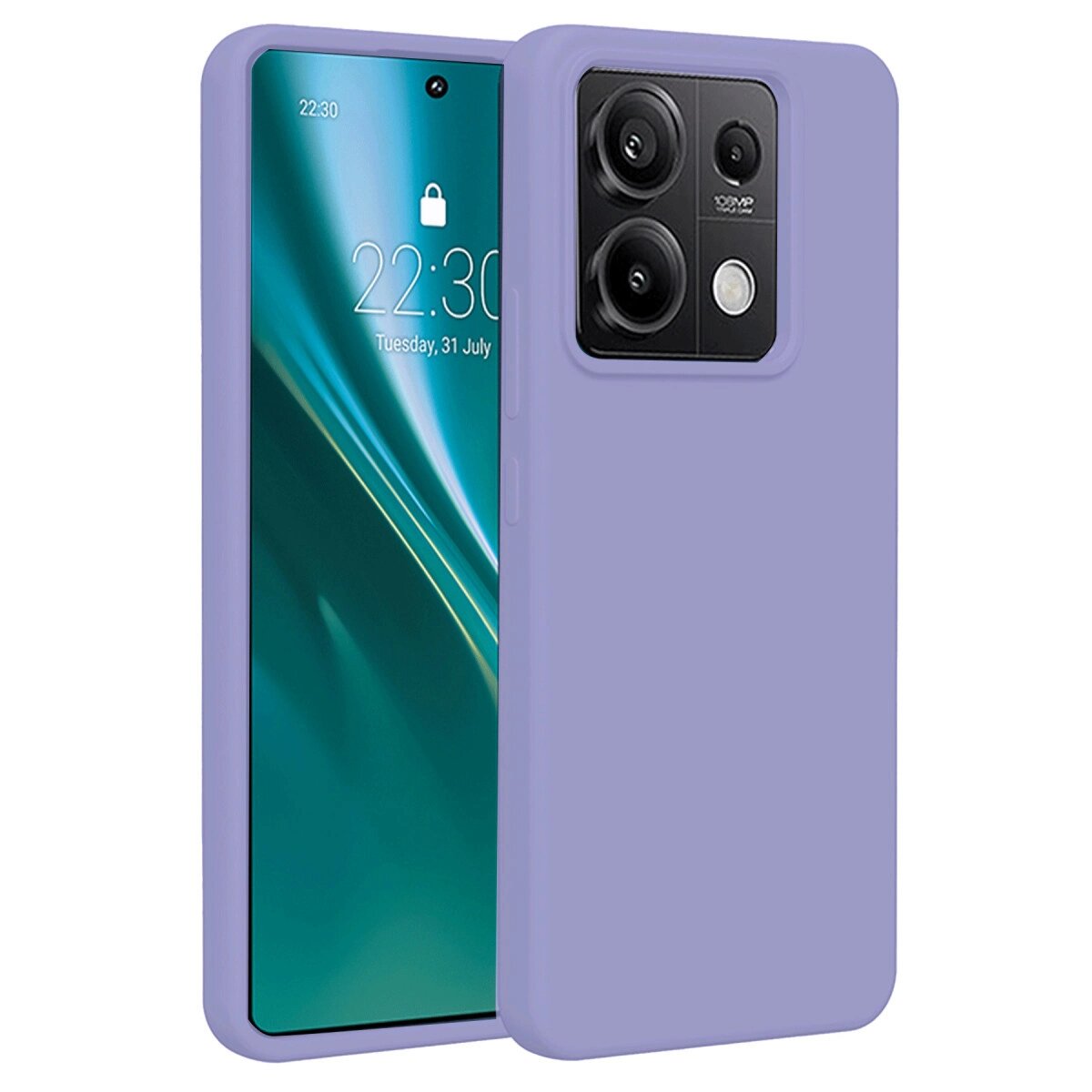 Xiaomi Redmi Note 13 Pro 5g Kılıf First Silikon - Lila Xiaomi Redmi Note 13 Pro 5g Kılıf First Silikon - Lila