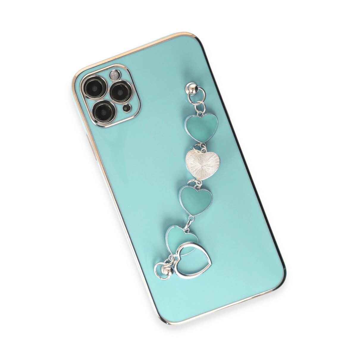 Apple İphone 11 Pro Max Kılıf Esila Silikon - Su Yeşili Apple İphone 11 Pro Max Kılıf Esila Silikon - Su Yeşili