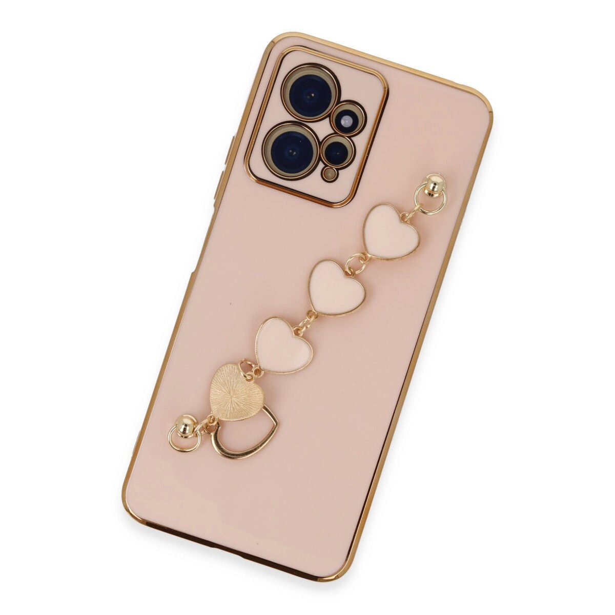 Xiaomi Redmi Note 12 4g Kılıf Esila Silikon - Pudra Xiaomi Redmi Note 12 4g Kılıf Esila Silikon - Pudra