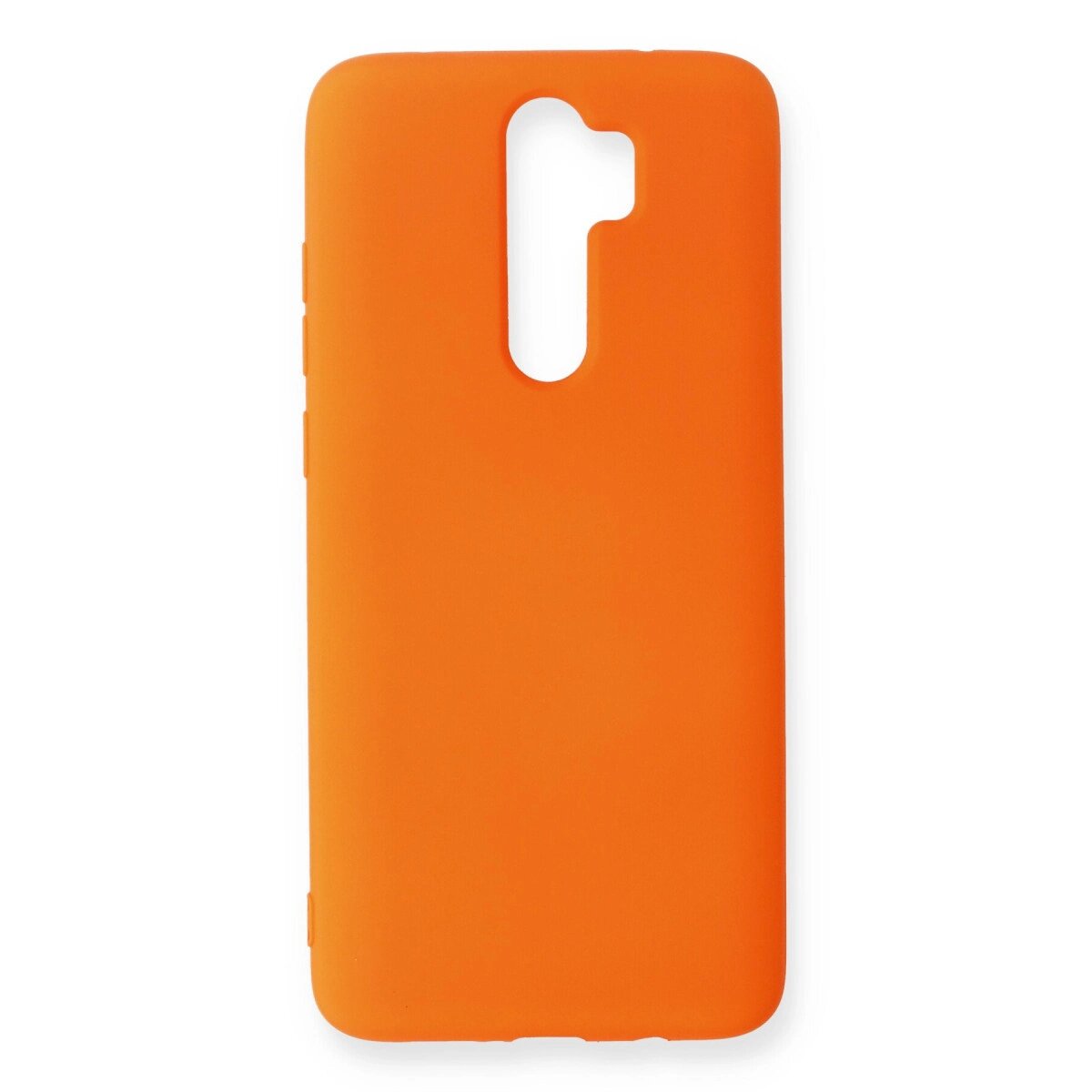 Xiaomi Redmi Note 8 Pro Kılıf Nano İçi Kadife Silikon - Turuncu Xiaomi Redmi Note 8 Pro Kılıf Nano İçi Kadife Silikon - Turuncu