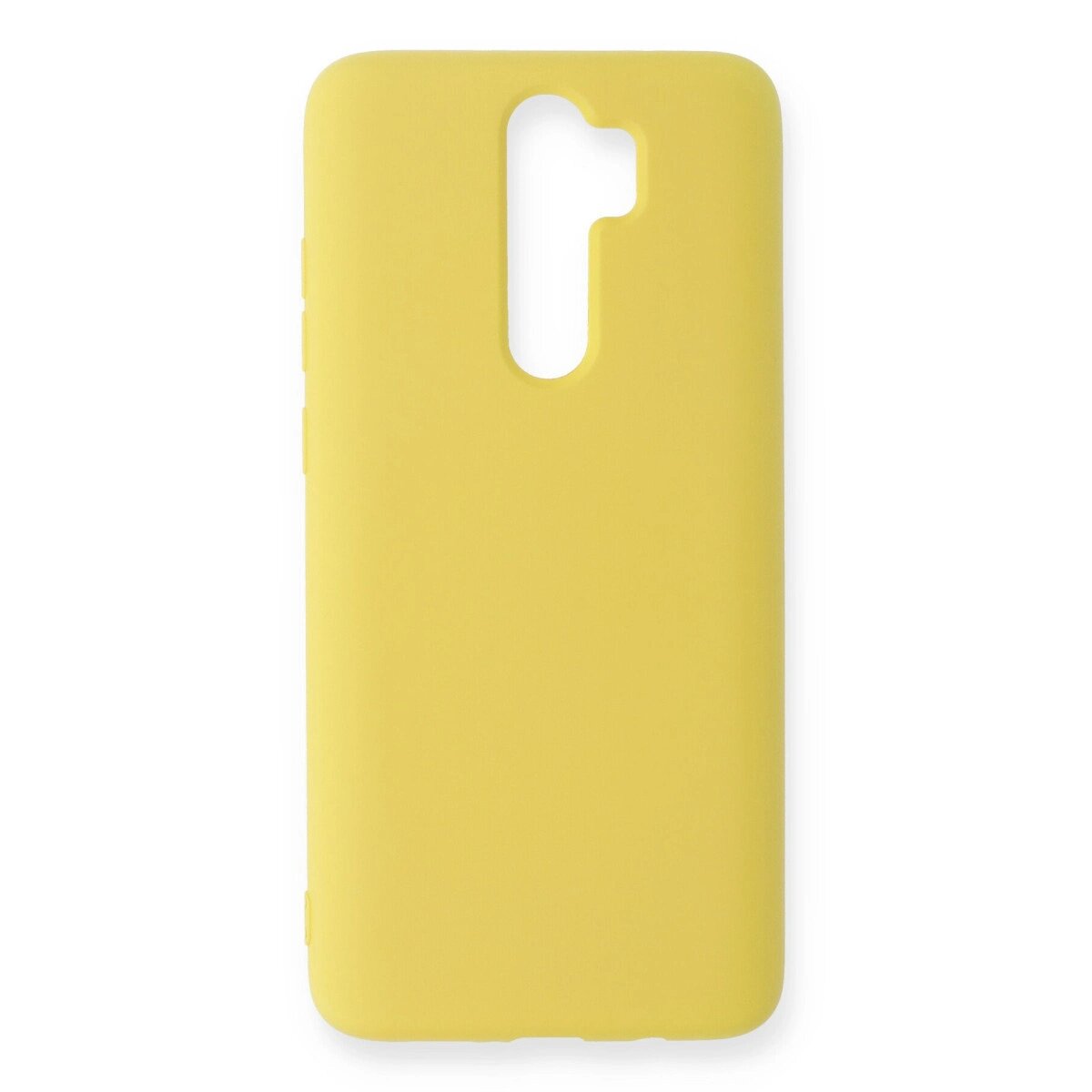 Xiaomi Redmi Note 8 Pro Kılıf Nano İçi Kadife Silikon - Sarı Xiaomi Redmi Note 8 Pro Kılıf Nano İçi Kadife Silikon - Sarı